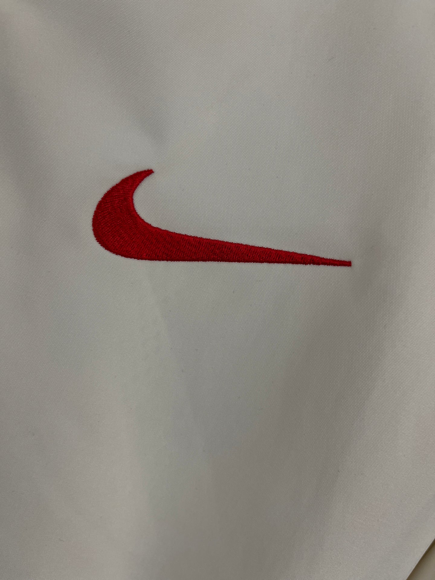 Barcelona White Windbreaker Jacket