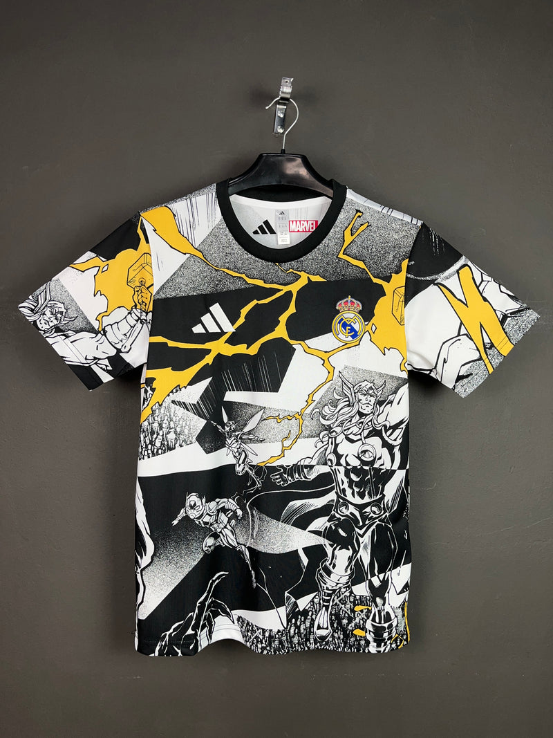 Real Madrid x Marvel Pre Match Jersey Fan Version
