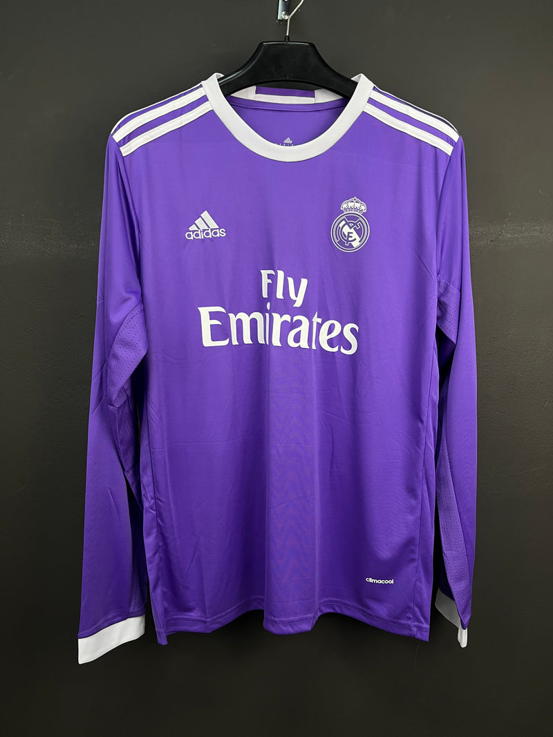 Real Madrid Away 2016-17 Long Sleeves