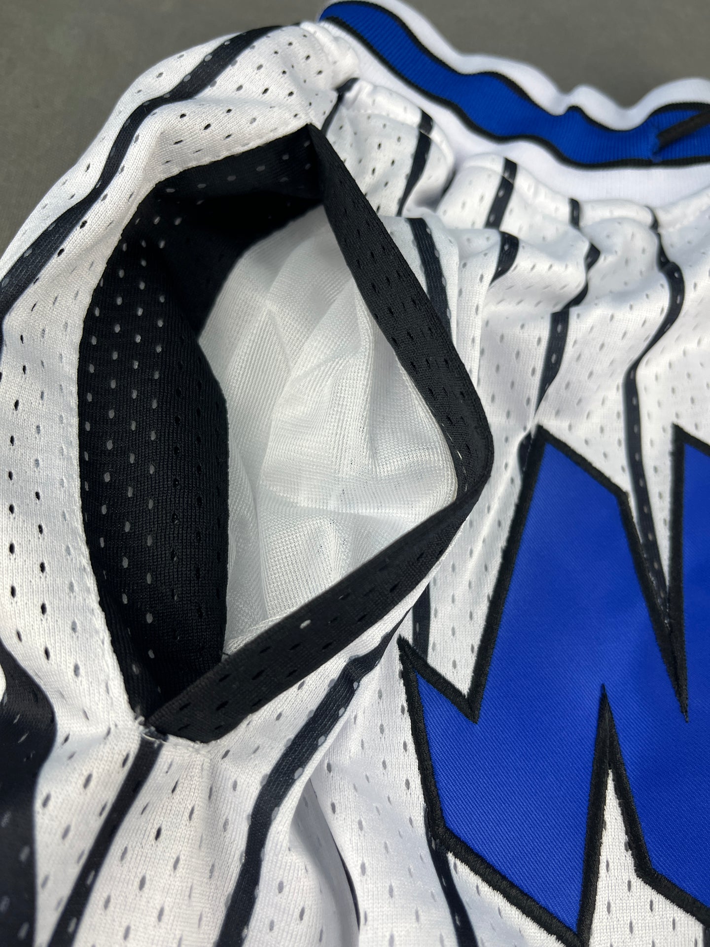 Orlando Magic White Shorts Full Embroidery