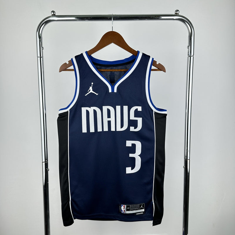 DAVIS 3 Dallas Mavericks Heat Pressed Edition NBA Jersey
