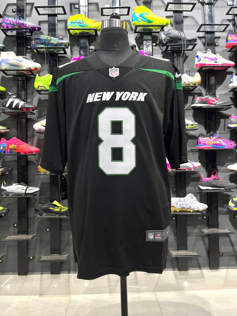 RODGERS 8 Black New York Jets NFL Jersey
