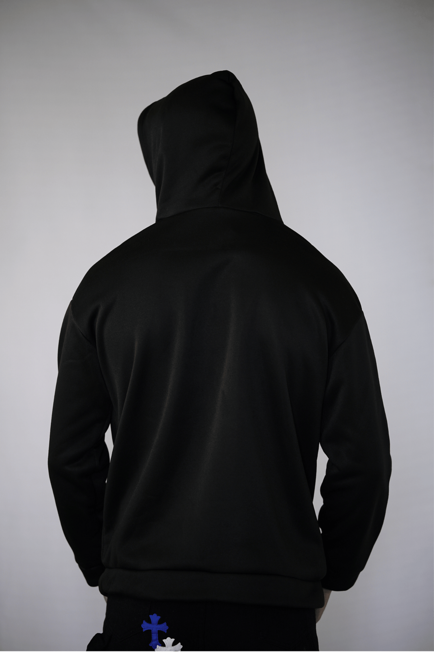 Skeleton & Heart Black Hoodie