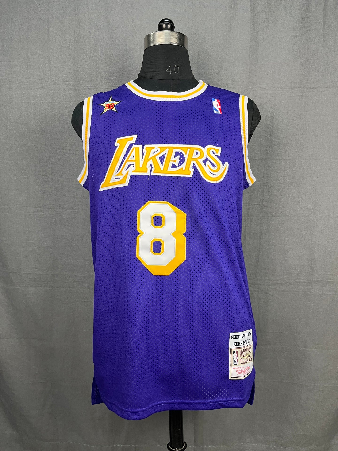 Bryant 8 Lakers Purple NBA Jersey