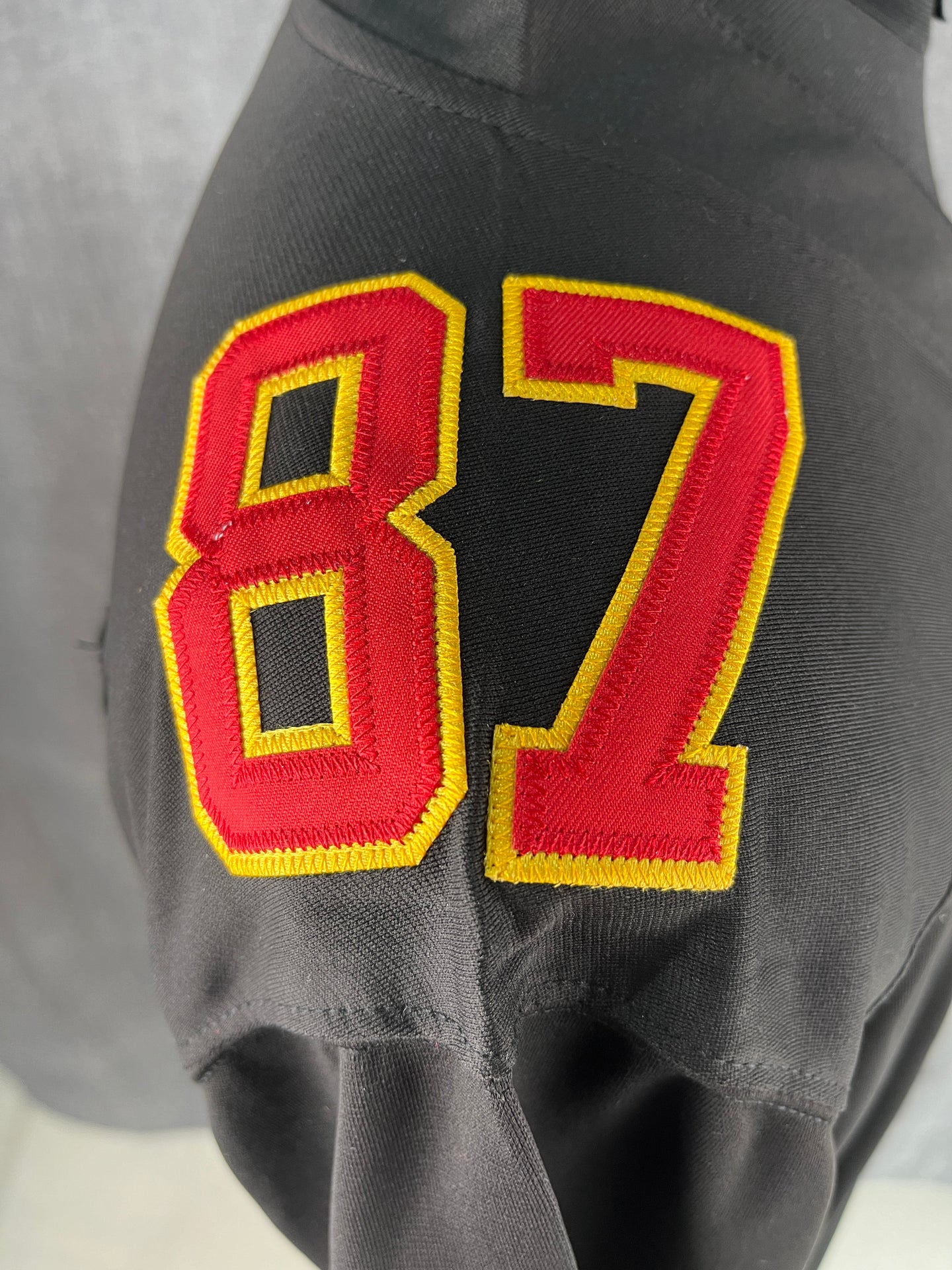 KELCE 87 Black Kansas City Chiefs NFL Jersey