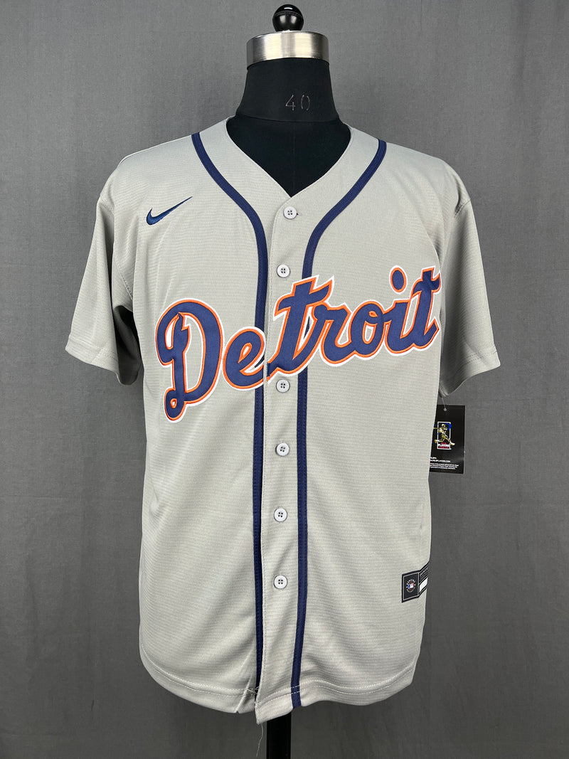 CABRERA 24 Grey Detroit Tigers MLB Jersey