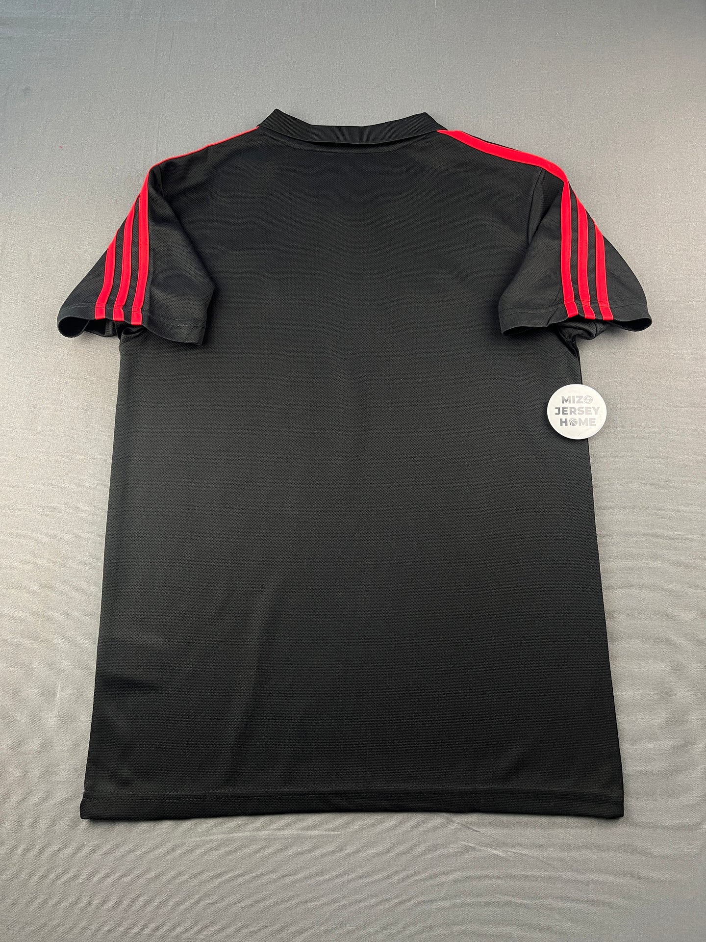 United Black & Red Polo