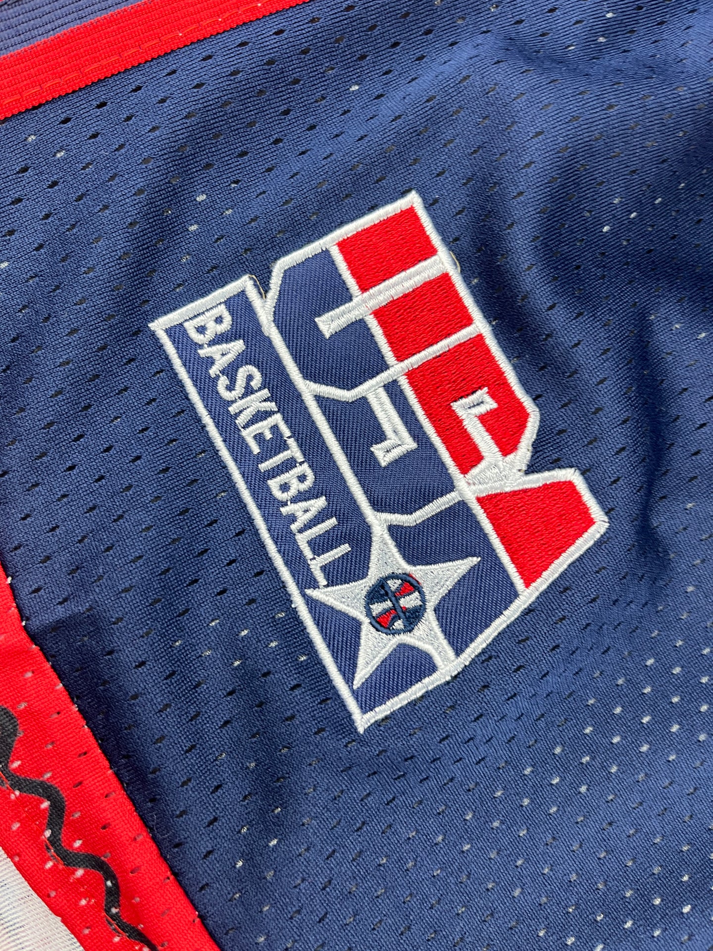 USA Blue & Red Shorts Full Embroidery