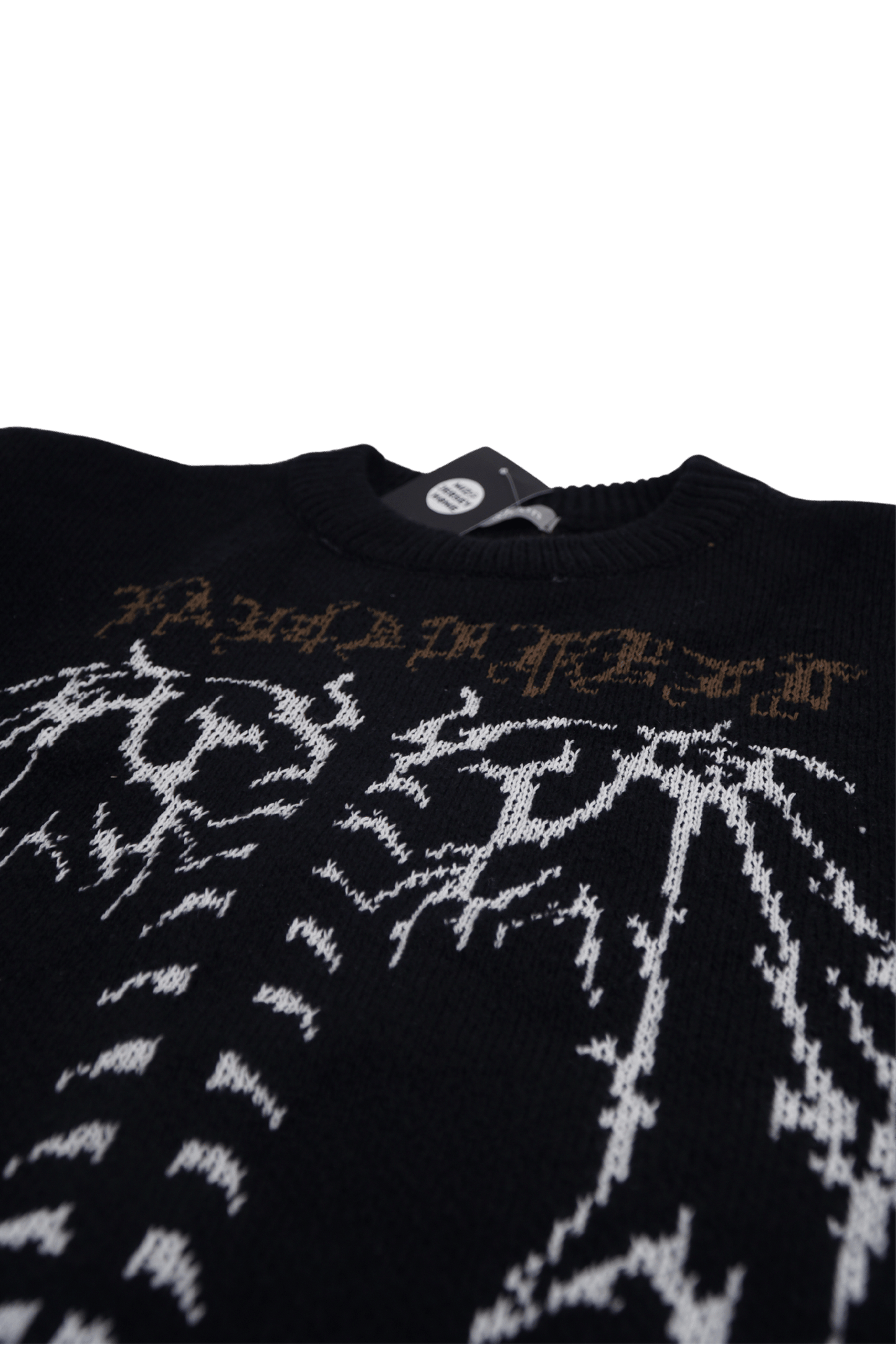 Skeleton Knitted Sweater