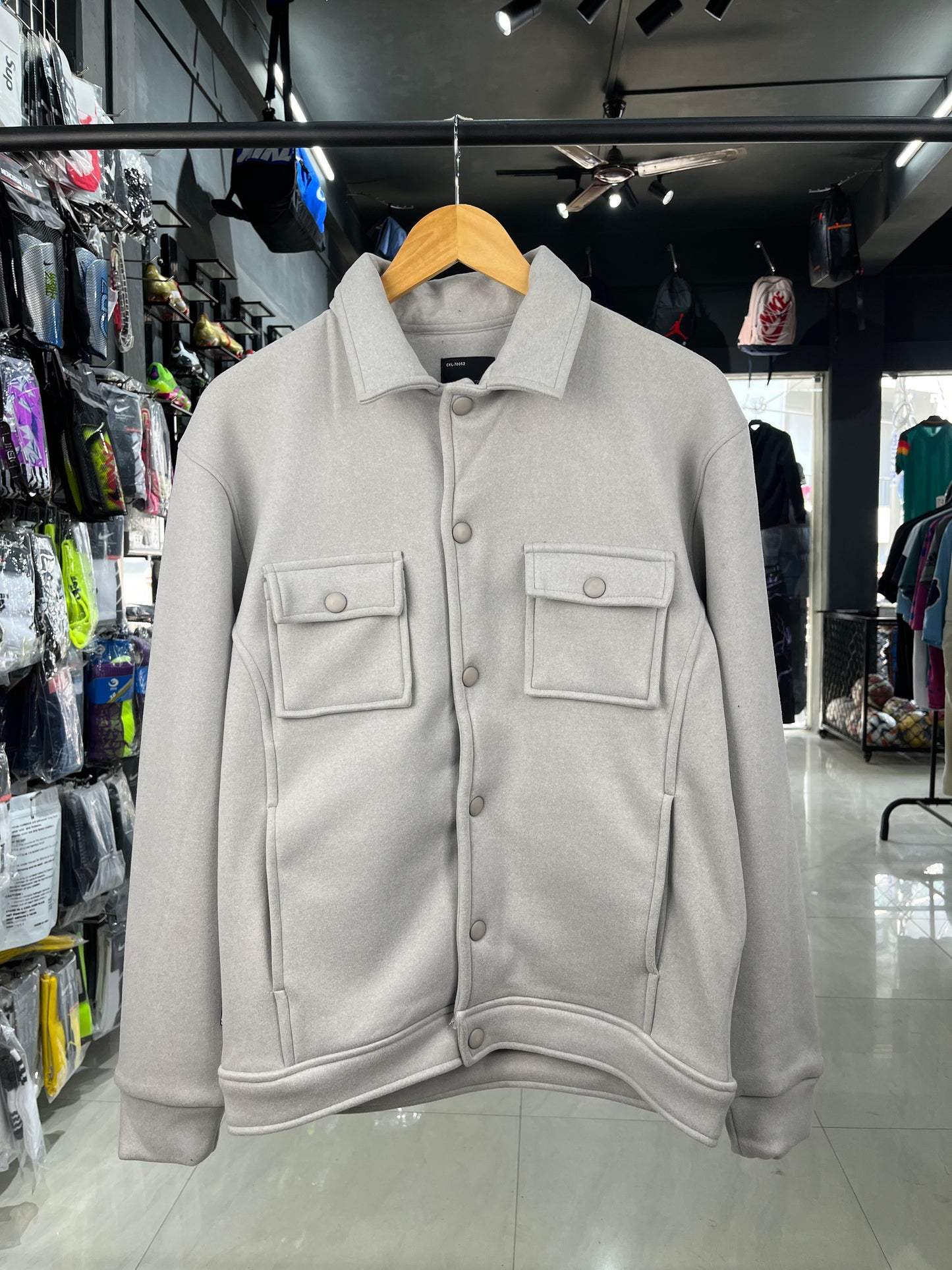 Calvin Klein Grey Shacket