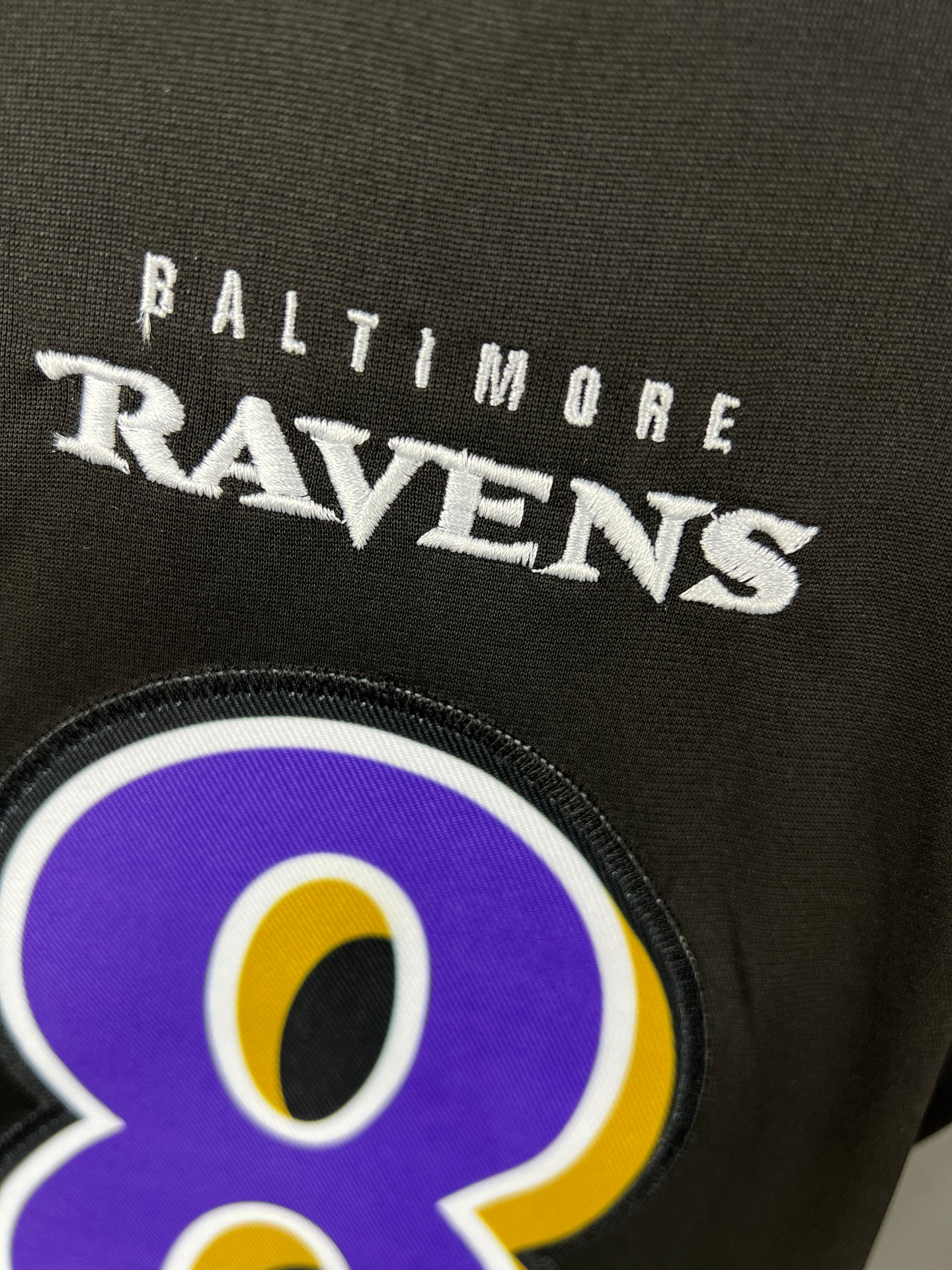 JACKSON 8 Black Ravens NFL Jersey