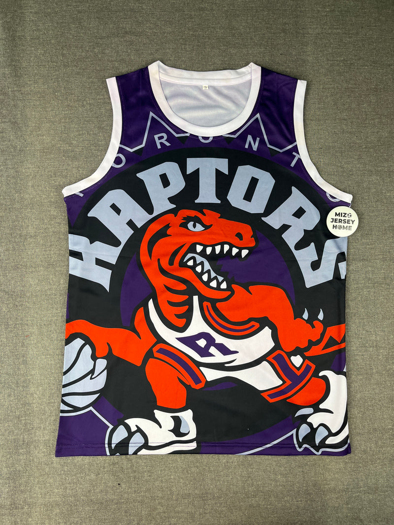 MC GRADY 1 Purple Toronto Raptors NBA Jersey Sublimation