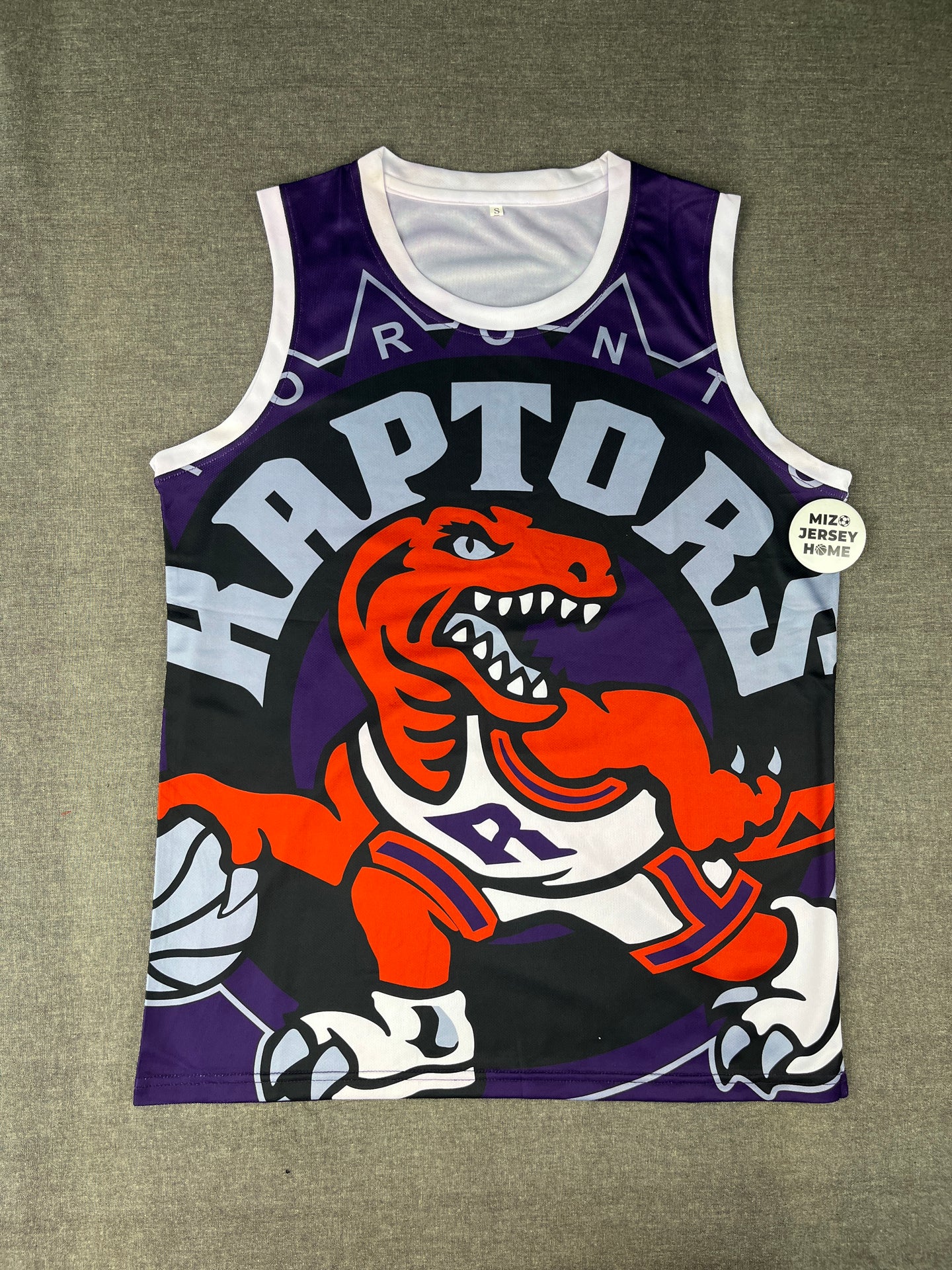 MC GRADY 1 Purple Toronto Raptors NBA Jersey Sublimation