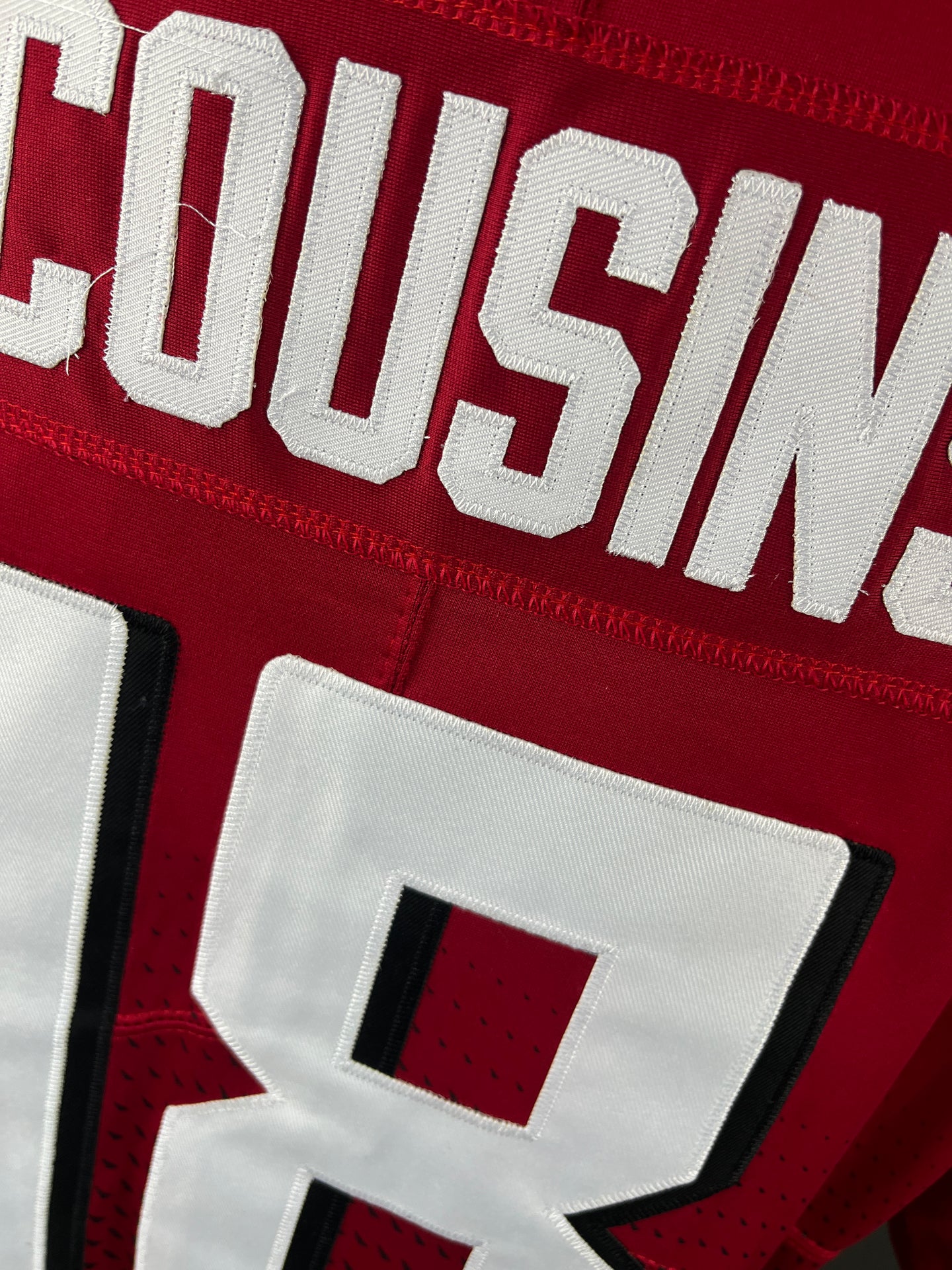 COUSINS 18 Red Atlanta Falcons NFL Jersey