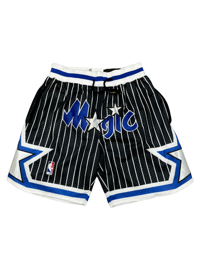 Orlando Magic Black Shorts Full Embroidery