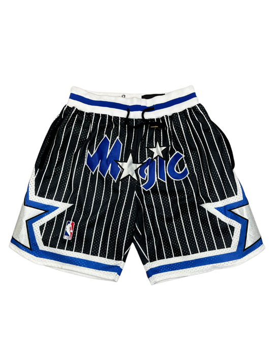 Orlando Magic Black Shorts Full Embroidery