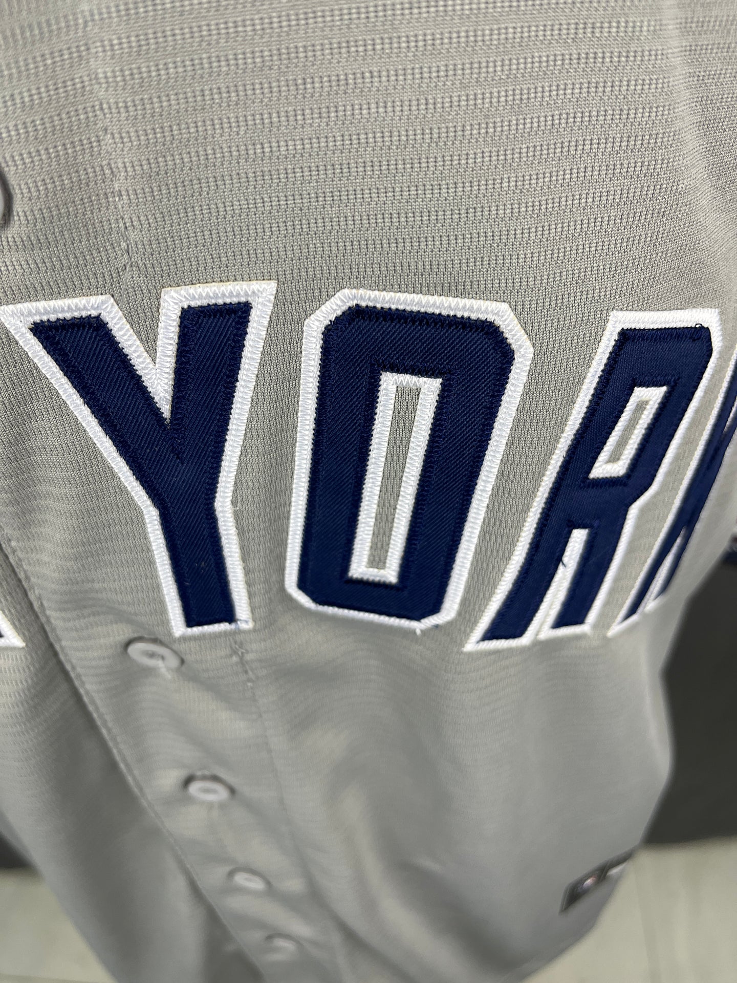 JETER 2 Grey New York MLB Jersey