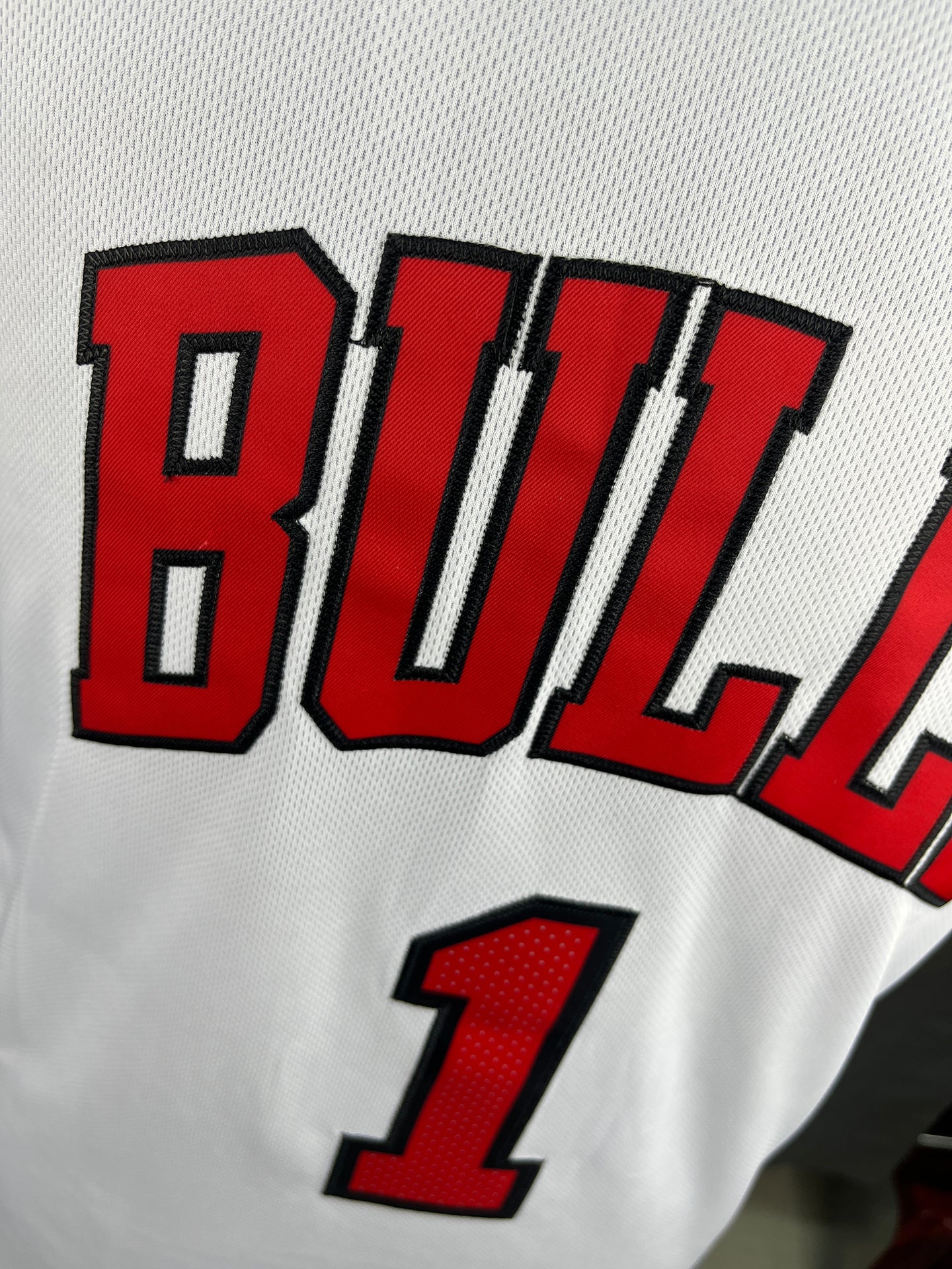 Rose 1 White NBA Jersey