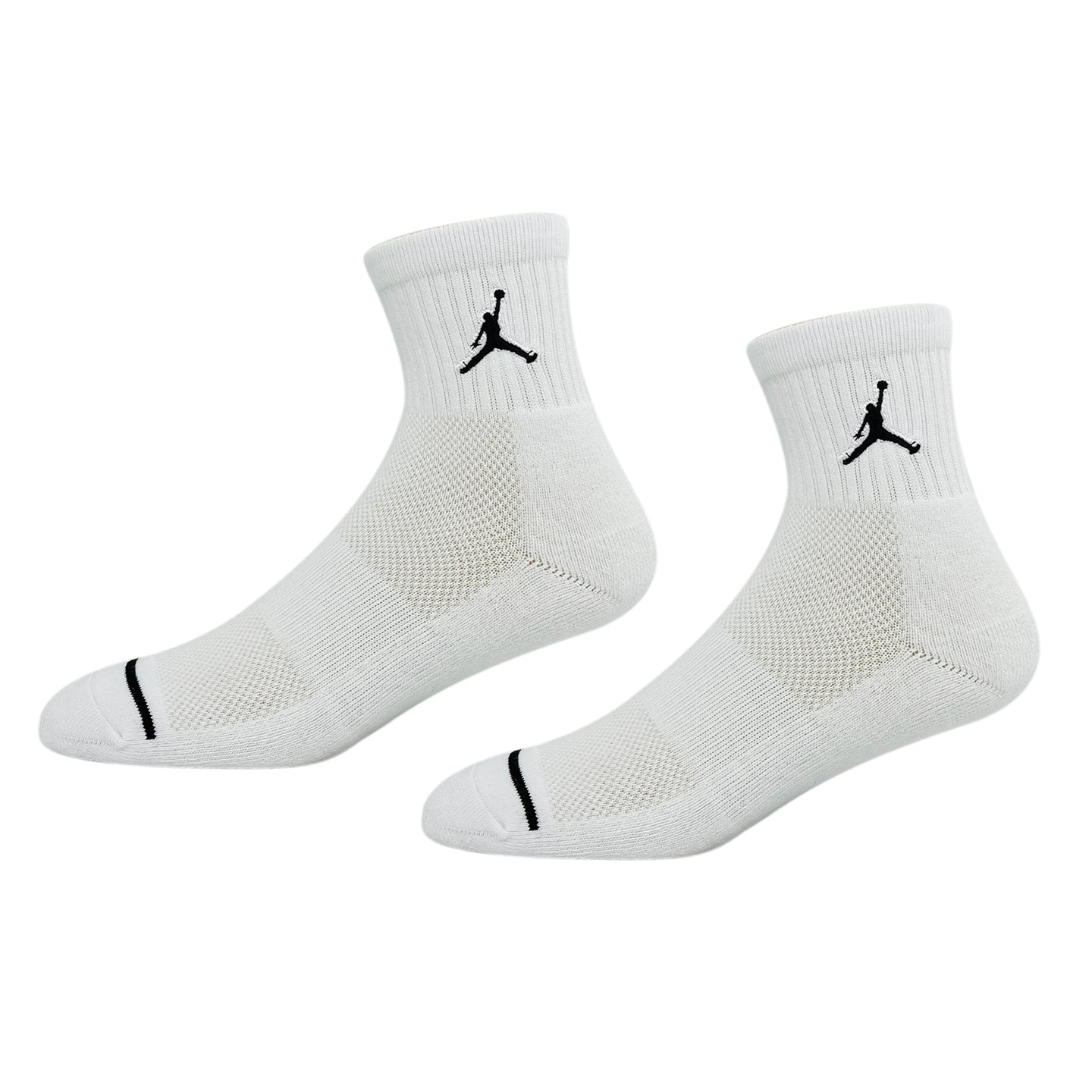 Jordan White Ankle Socks