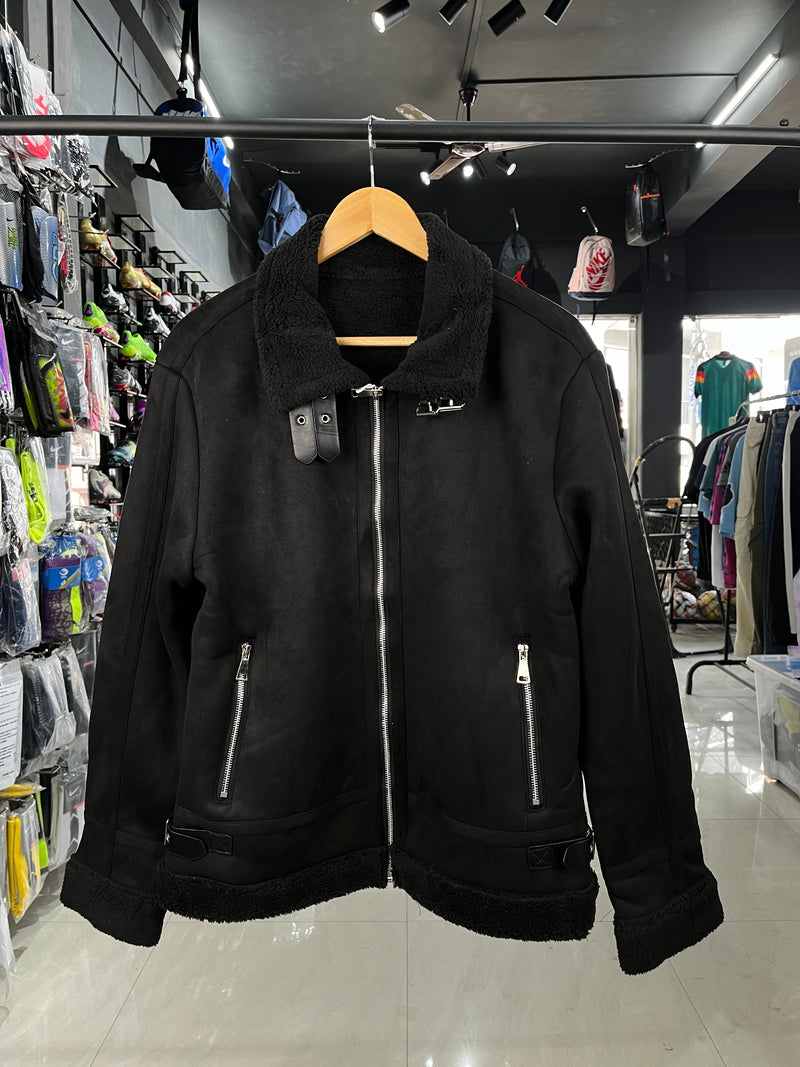 Faux Fur Black Jacket