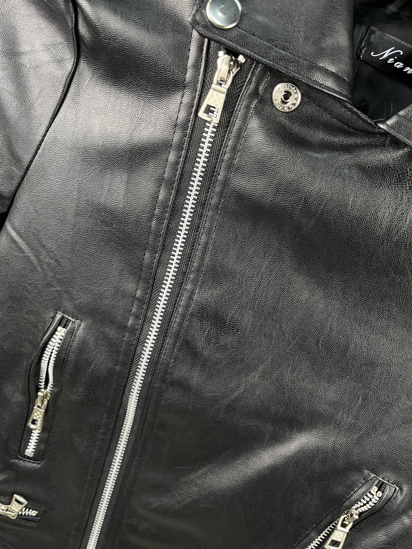 Women Black Leather Jacket