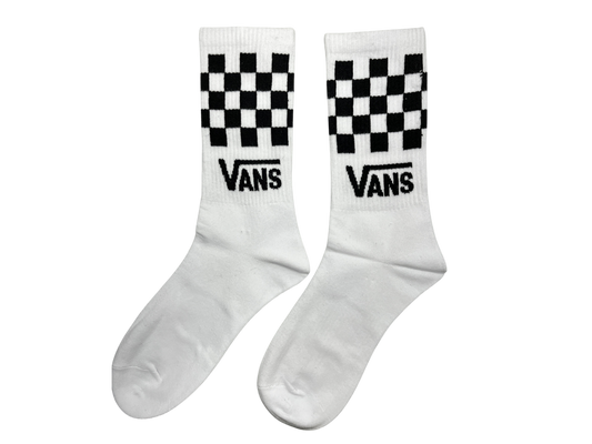 VANS Logo White Crew Socks