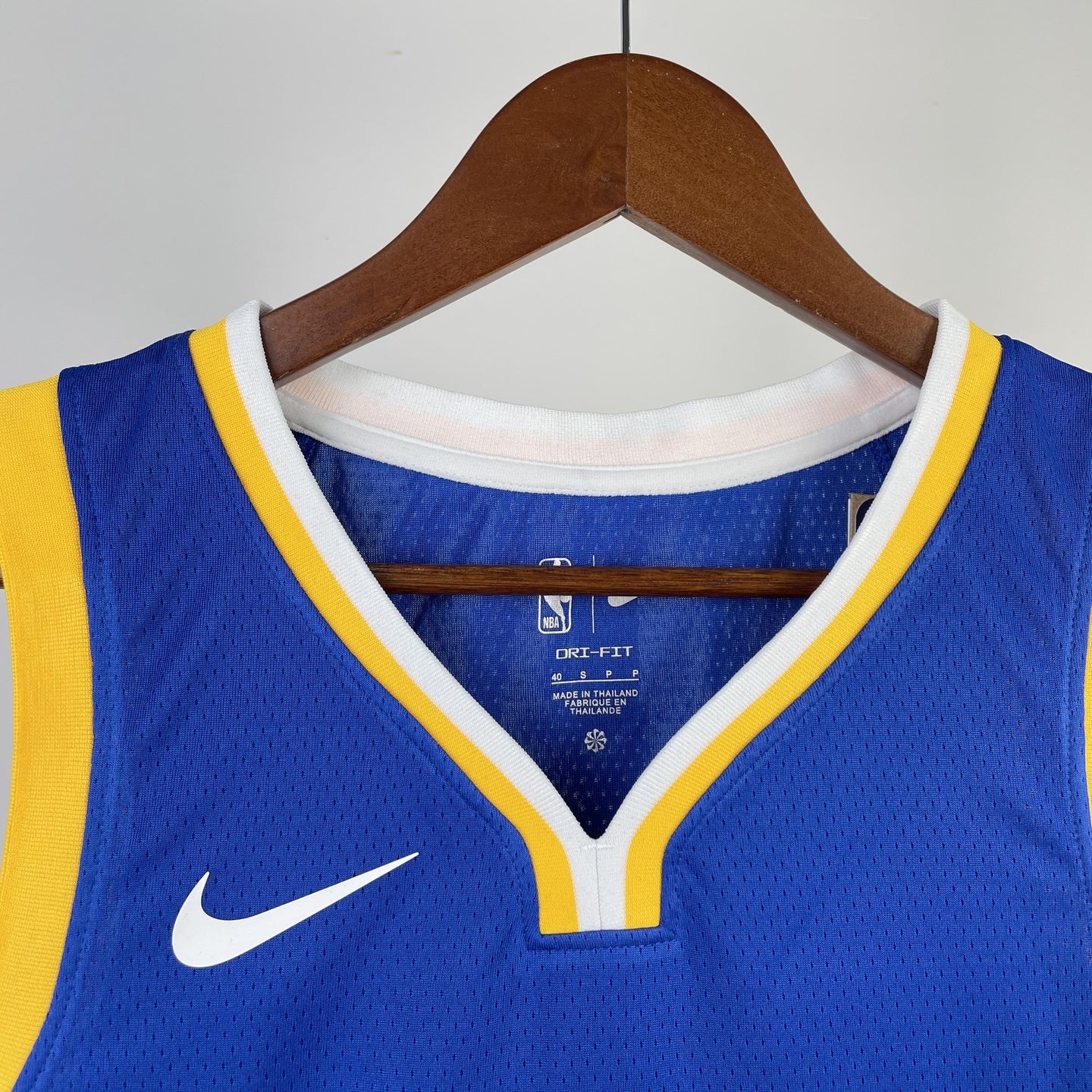 CURRY 30 Blue Golden State Warriors Heat Pressed Edition NBA Jersey