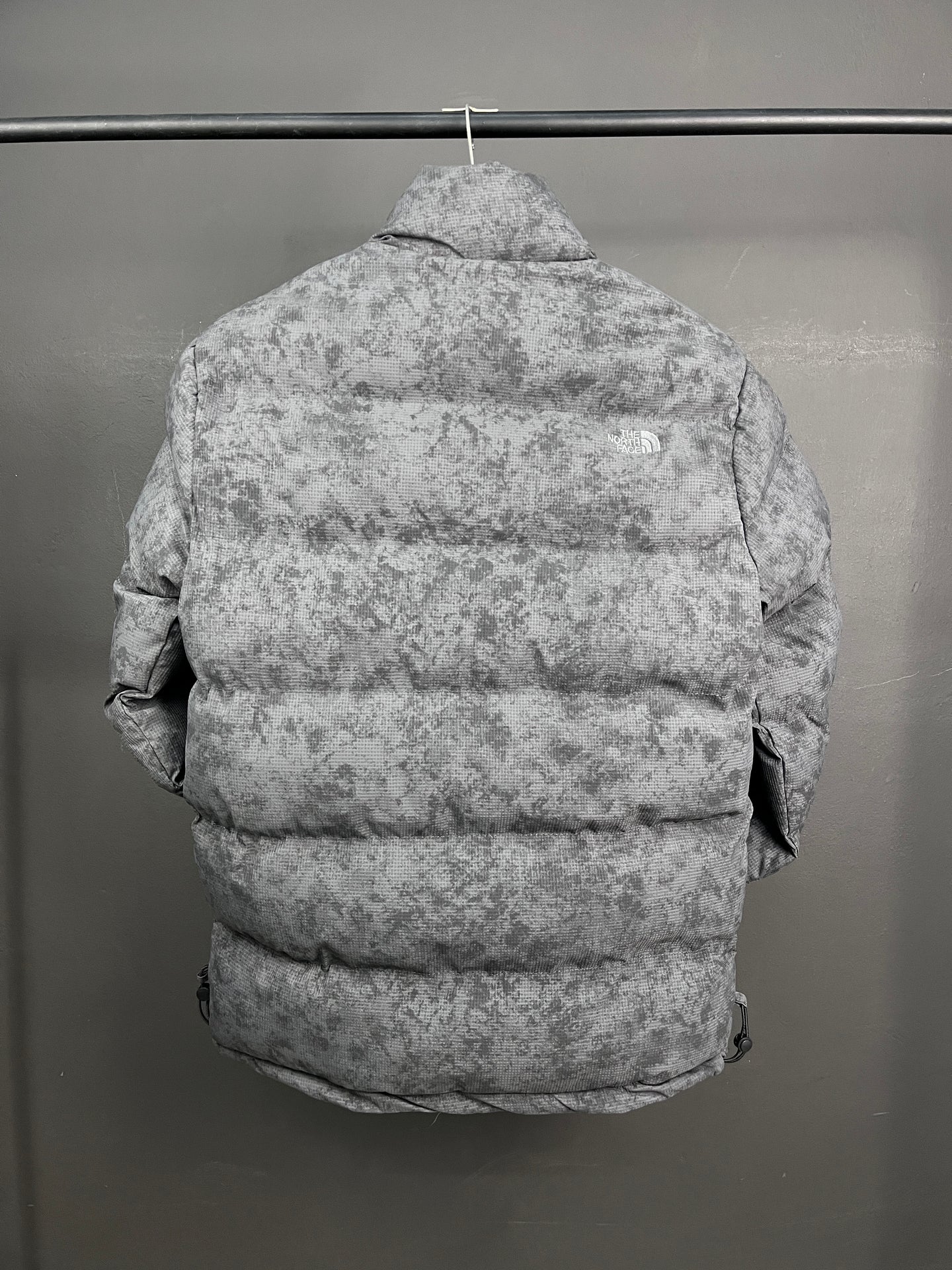 The North Face Gray Marble Puffer Jacket