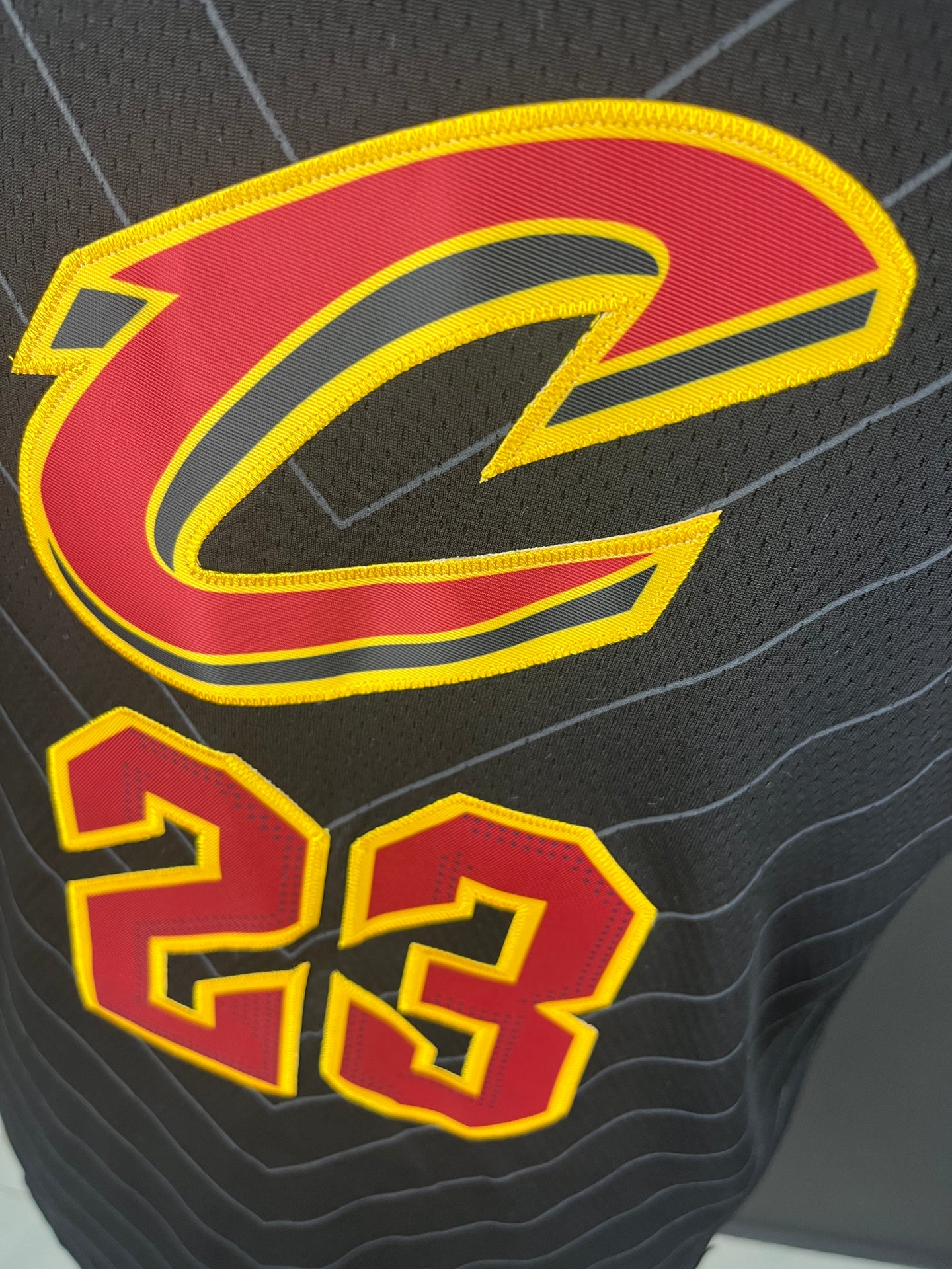 JAMES 23 Black  Cleveland Cavaliers NBA Jersey