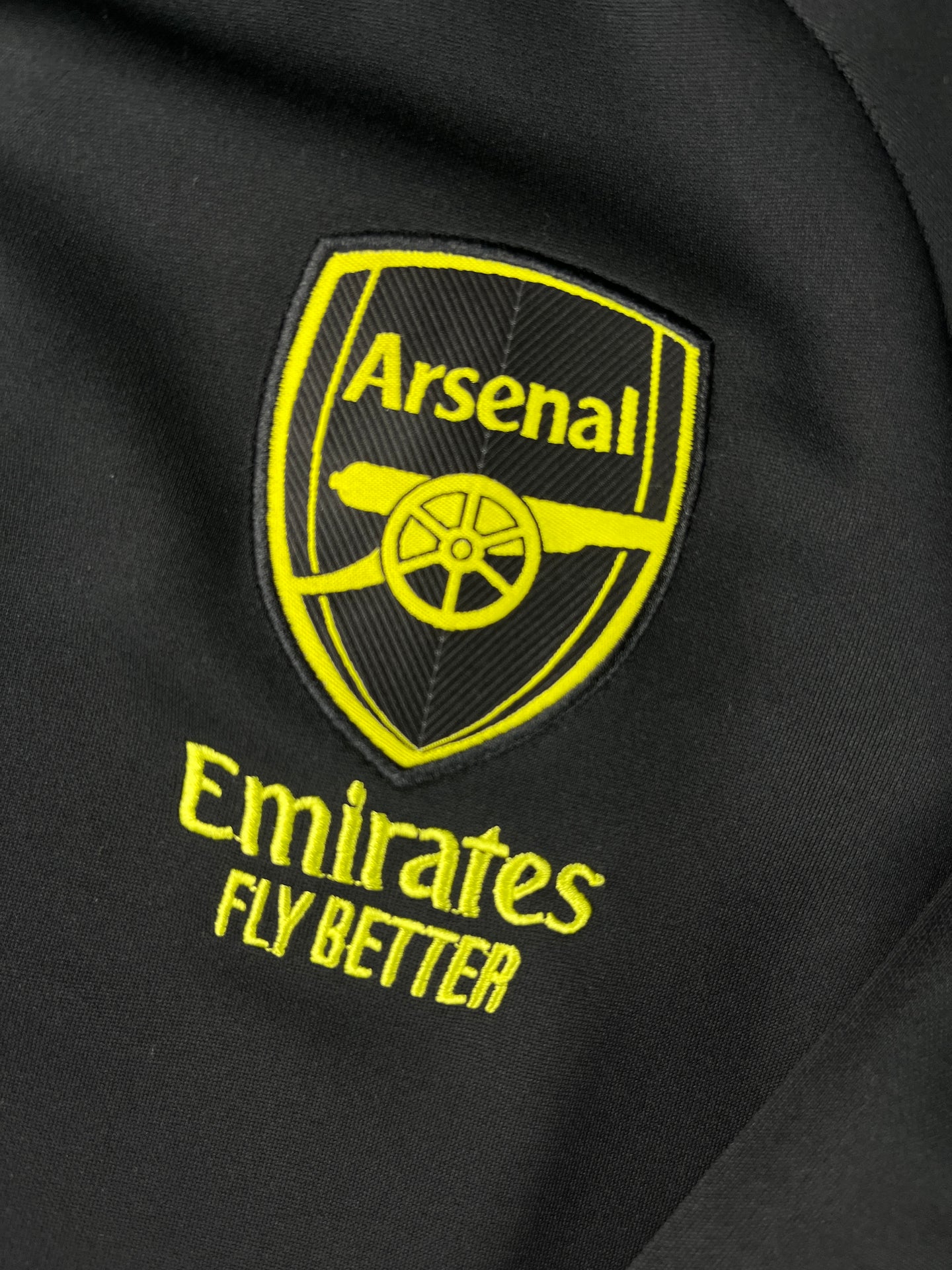 Arsenal Black Track Jacket