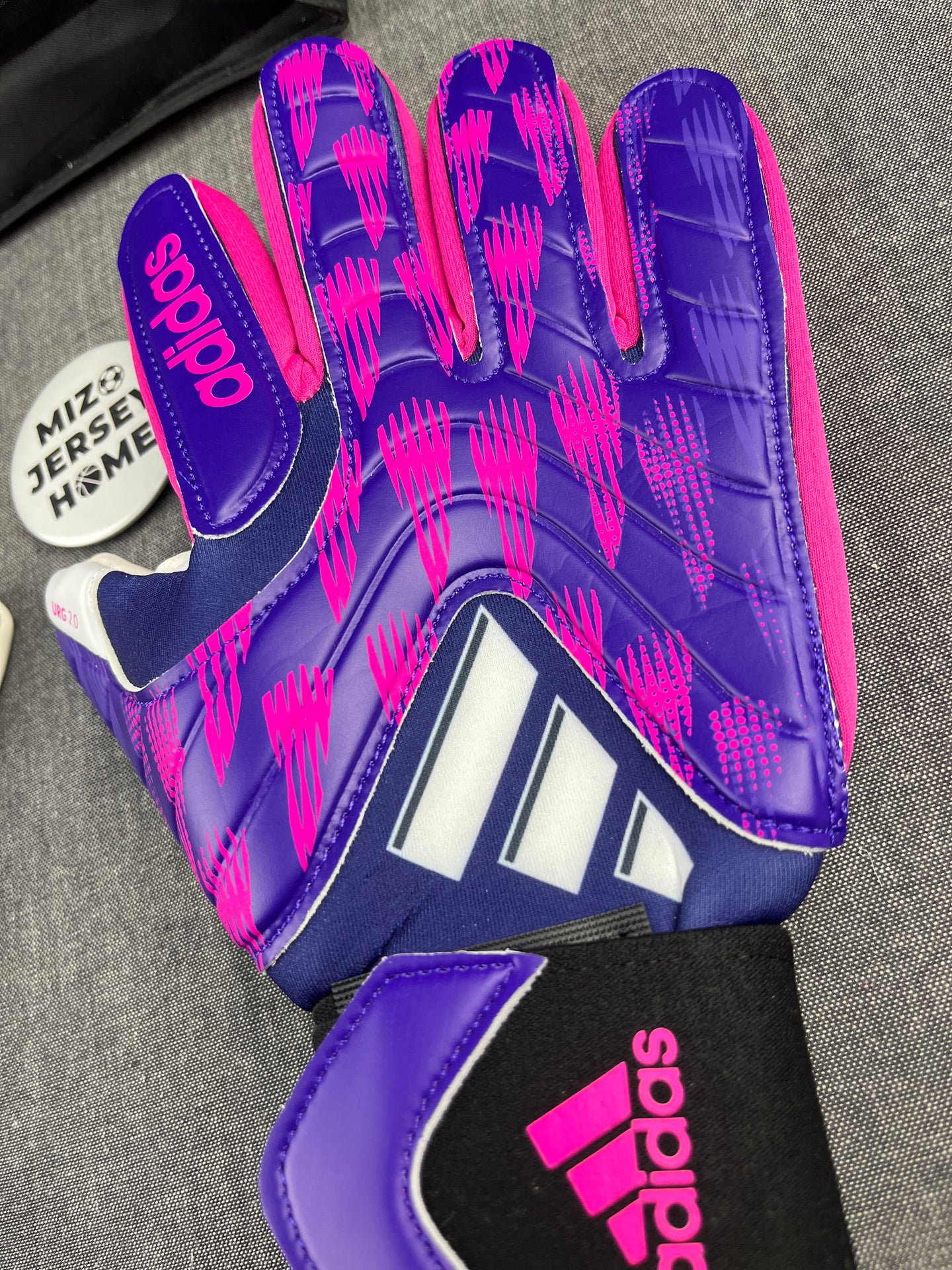 Adidas Purple Gloves