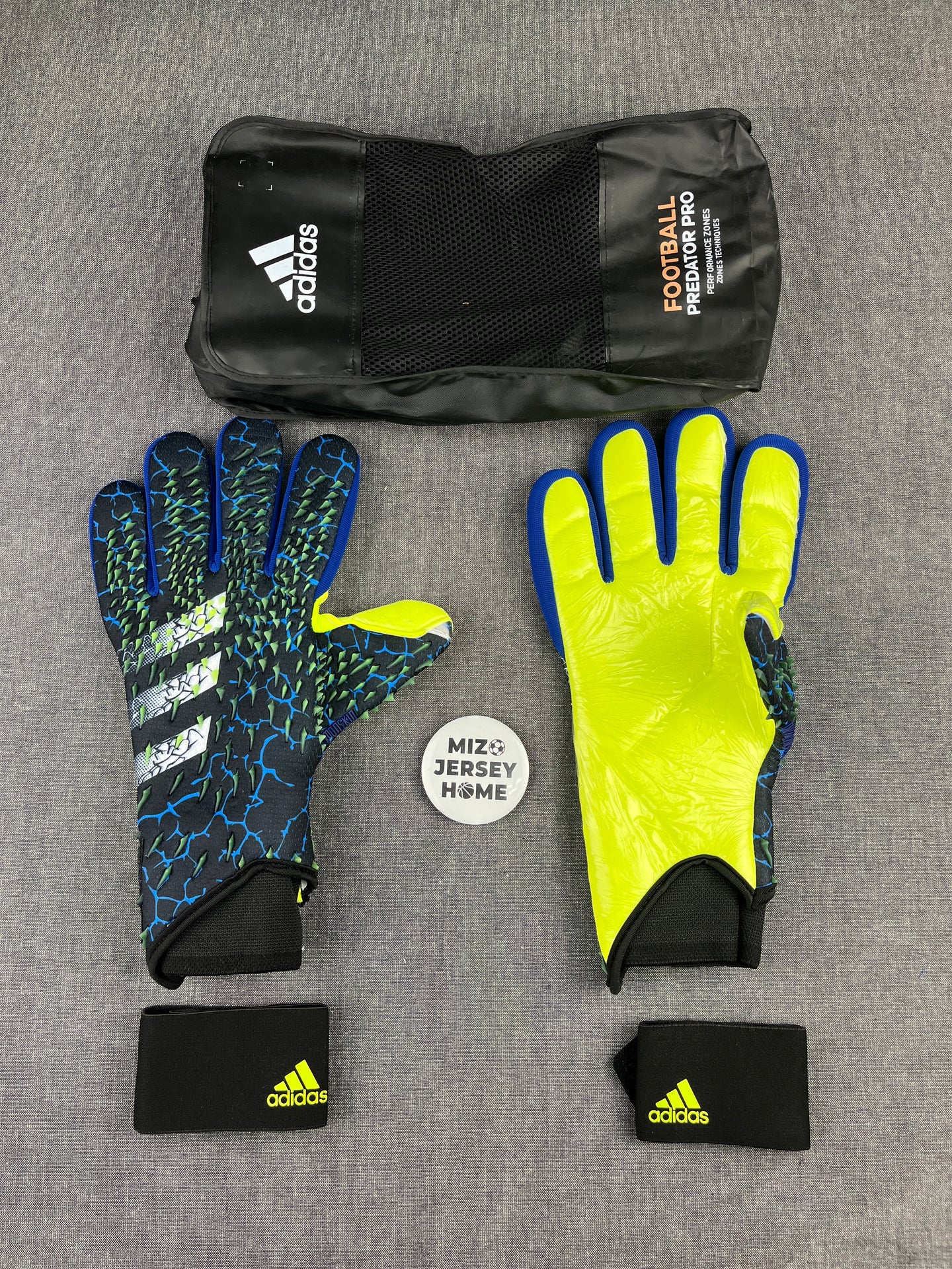 Adidas Predator Blue Gloves