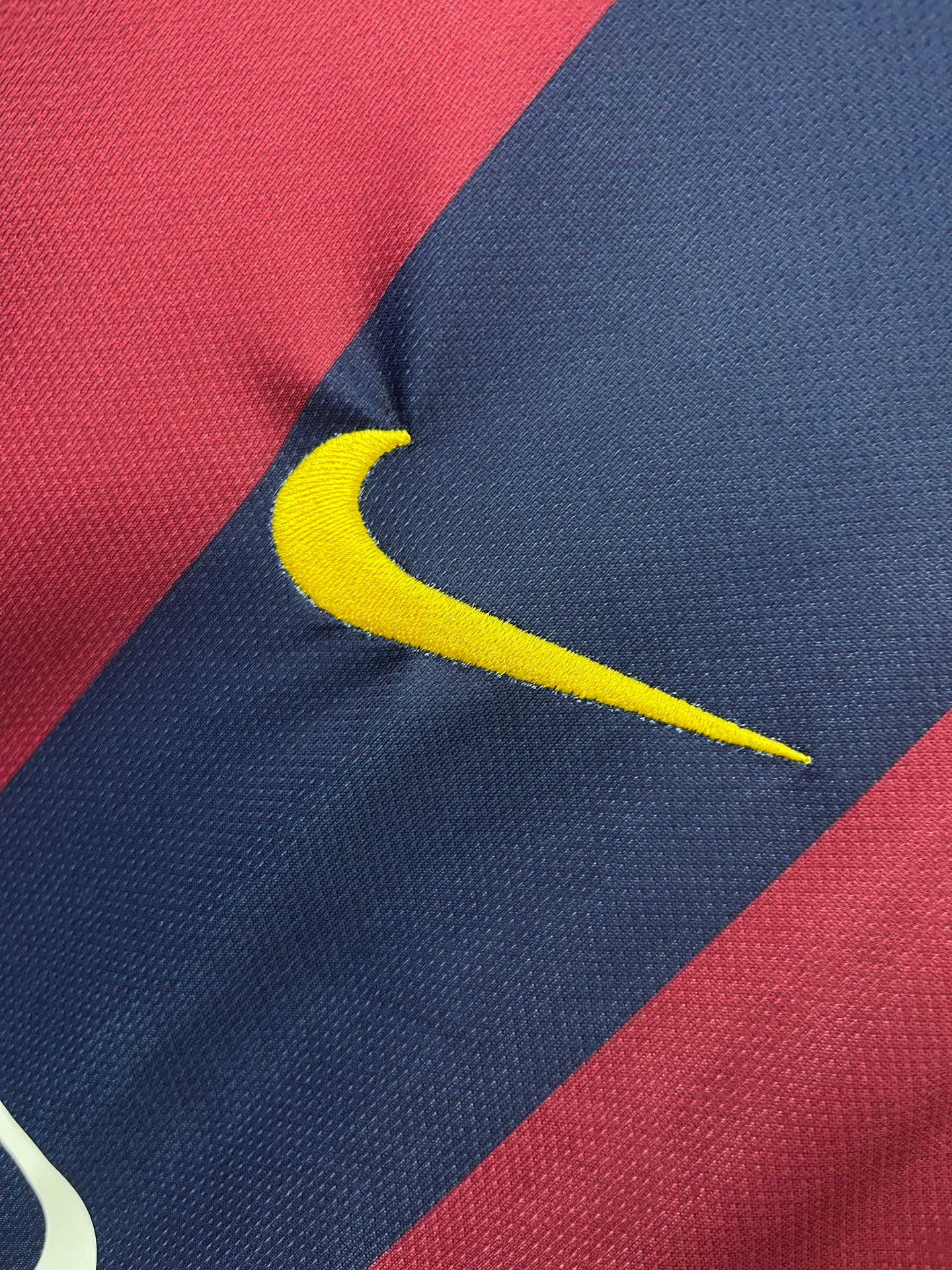 BARCELONA HOME 2014-2015 RETRO JERSEY LONG SLEEVES