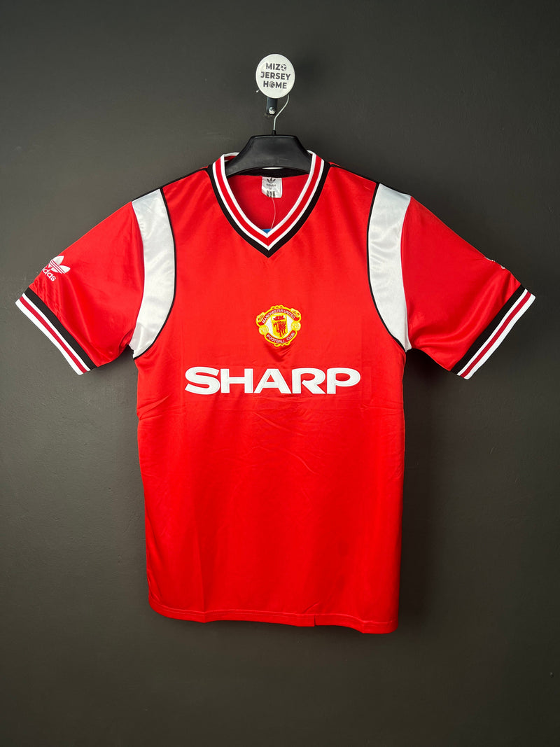 Manchester United 1985-1986 SHARP Home Retro Jersey
