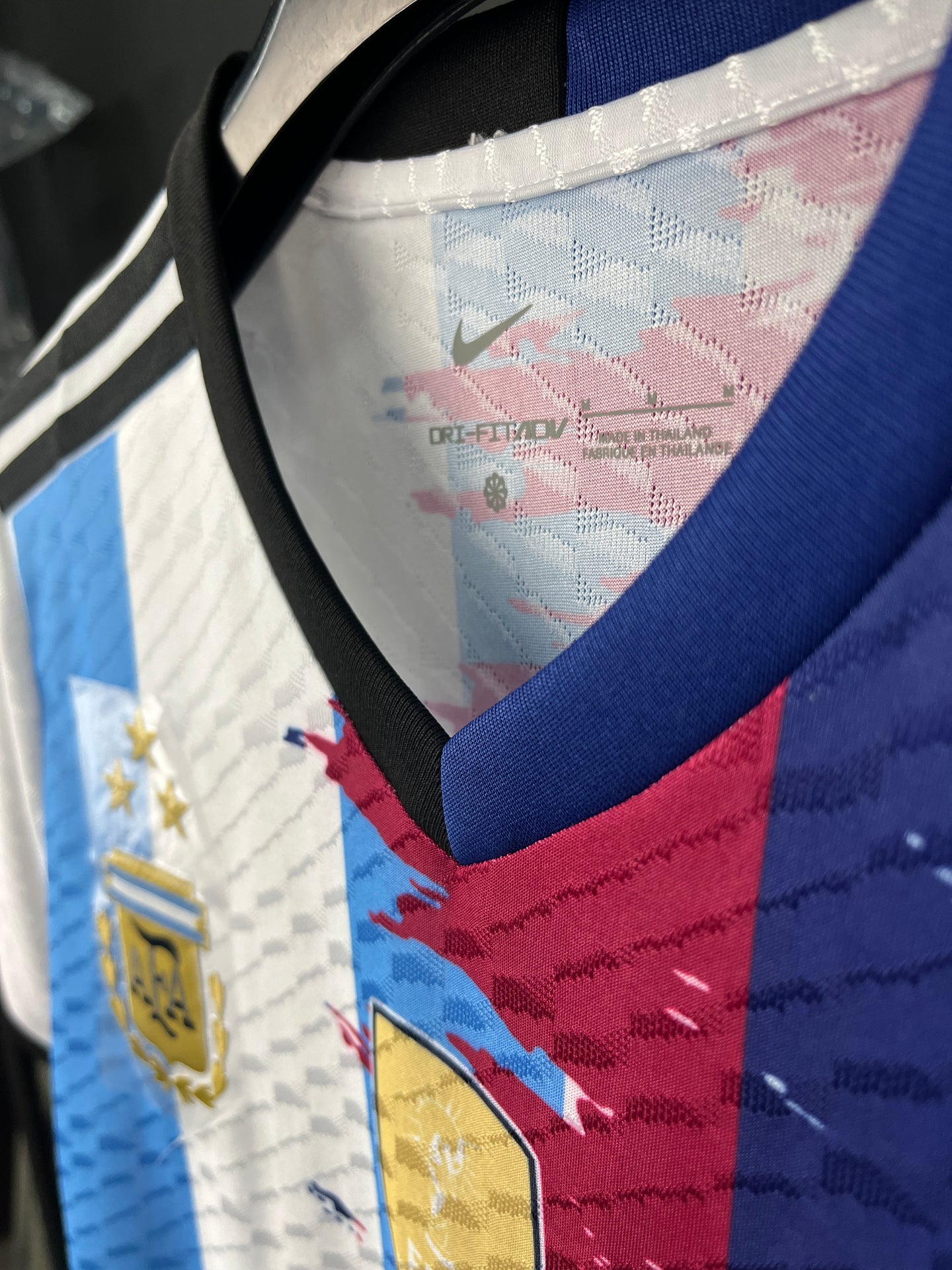 MESSI 10 - Barcelona X Argentina Jersey Player Version