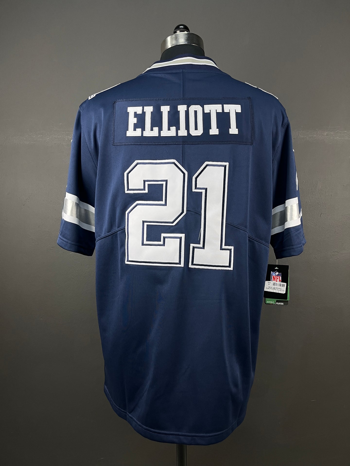 ELLIOTT 21 Navy Blue Dallas Cowboys NFL Jersey