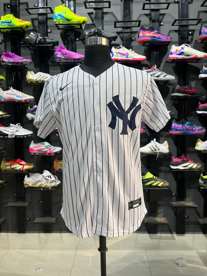 New York Yankees 11 White MLB Jersey