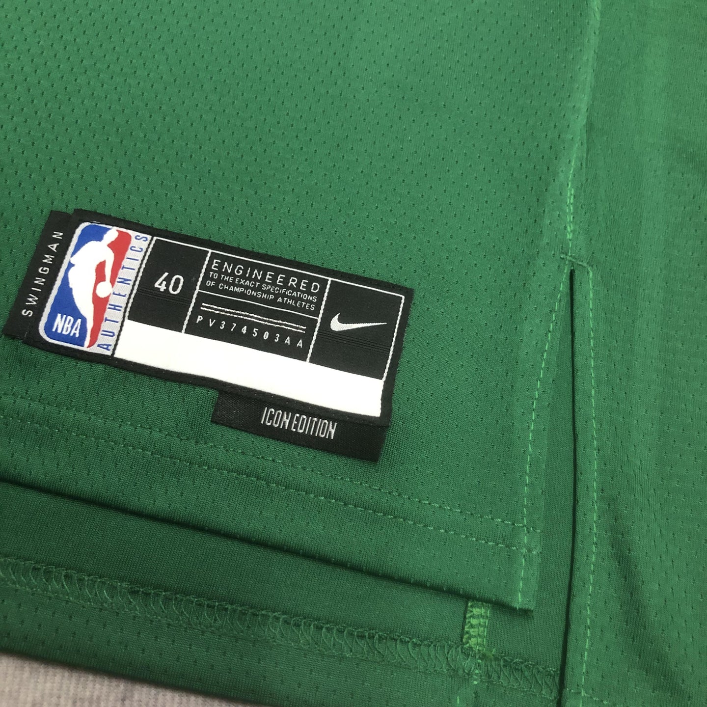 Tatum 0 Green Boston Heat Pressed Edition
