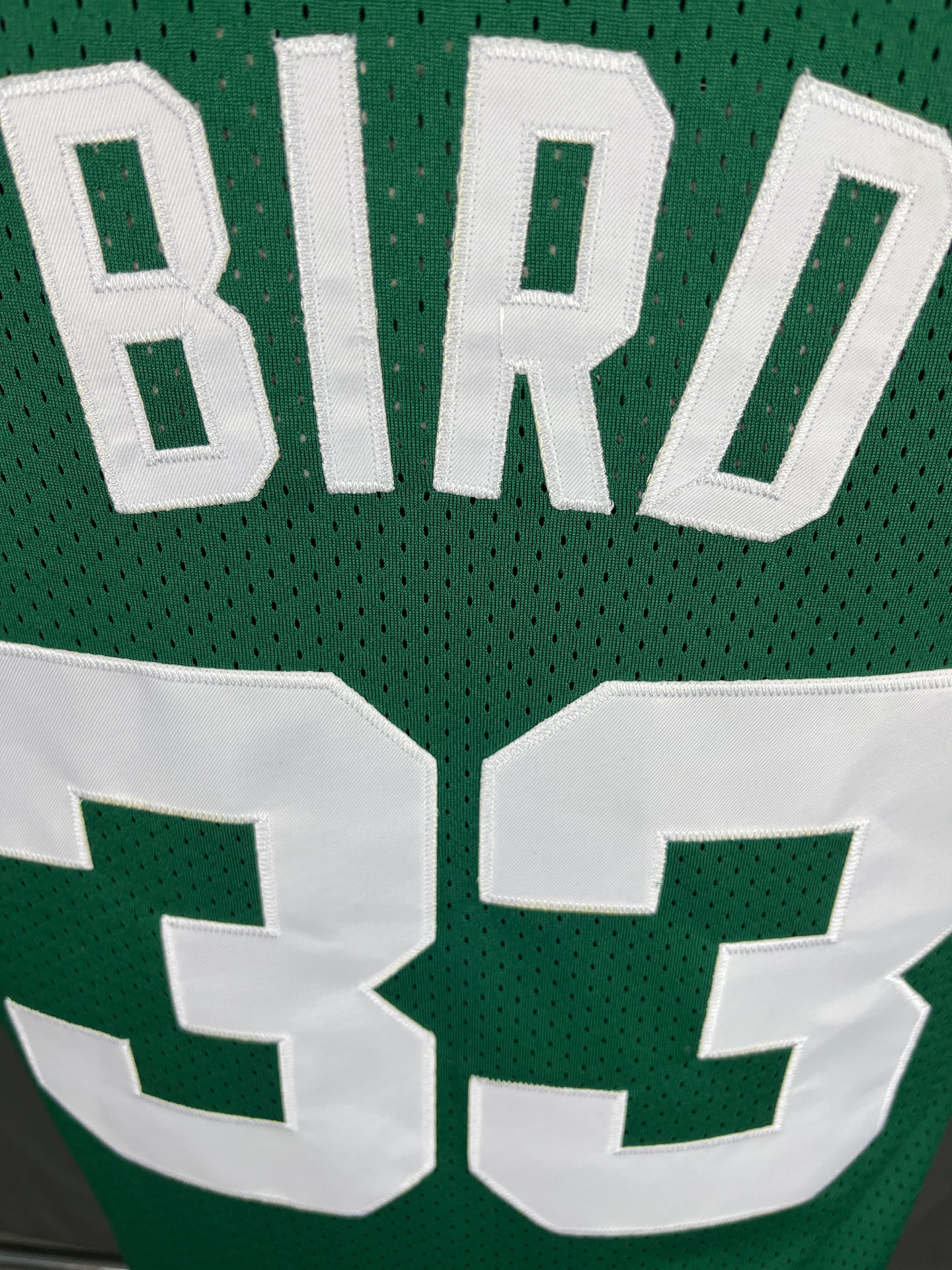 Bird 33 Celtics Green NBA Jersey
