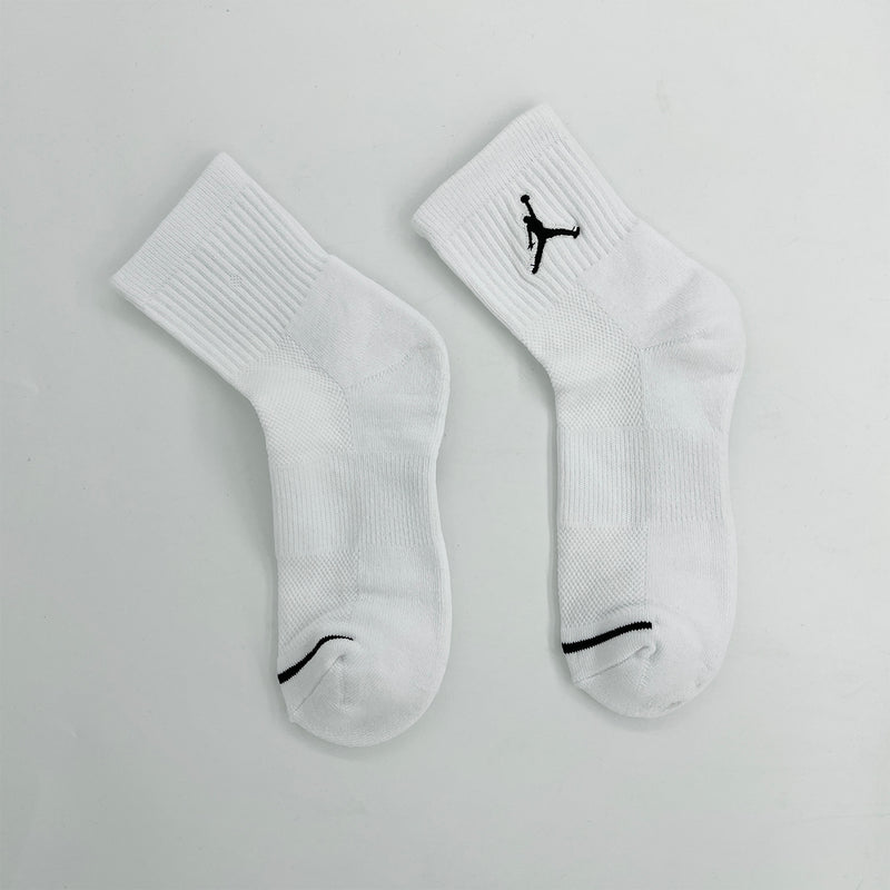 Jordan White Ankle Socks