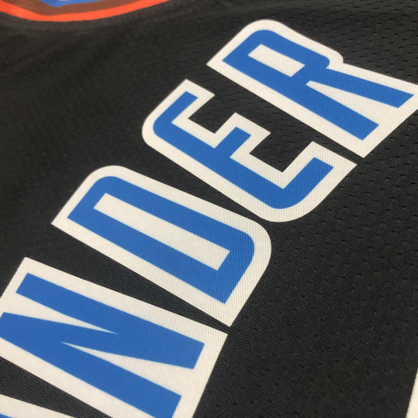GILGEOUS-ALEXANDER 2 Black Oklahoma City Thunder Heat Pressed Edition NBA Jersey