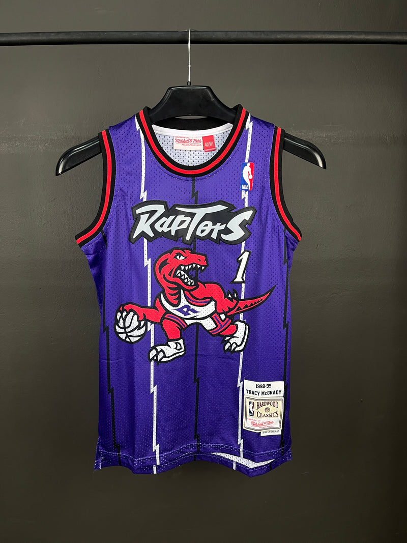 MCGRADY 1 Purple Toronto Raptors NBA Kids Jersey