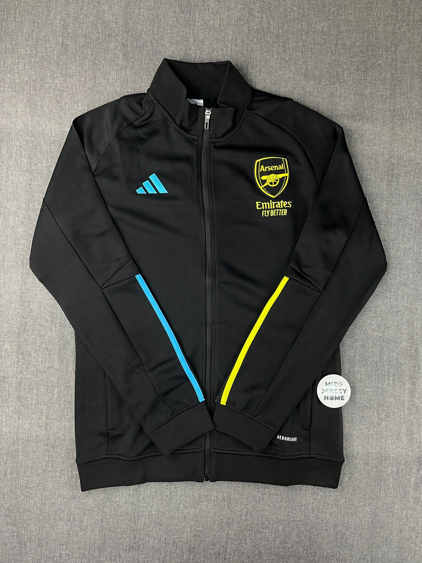 Arsenal Black Track Jacket