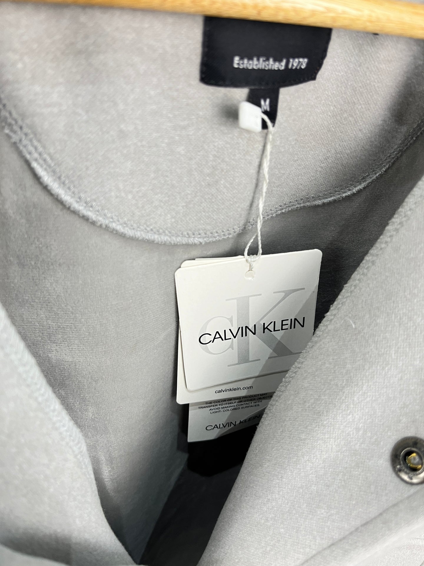 Calvin Klein Grey Shacket