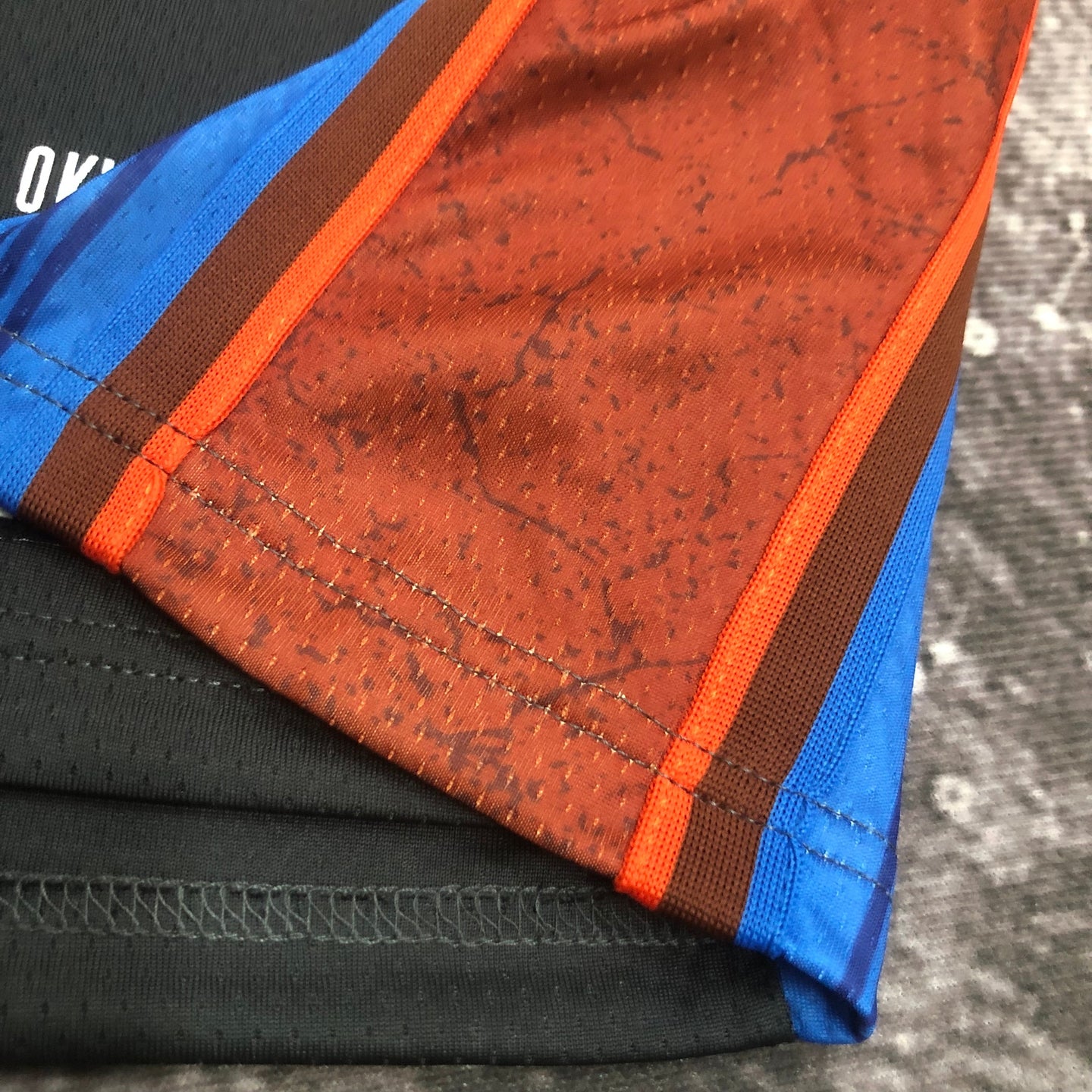 GILGEOUS-ALEXANDER 2 Black Oklahoma City Thunder Heat Pressed Edition NBA Jersey