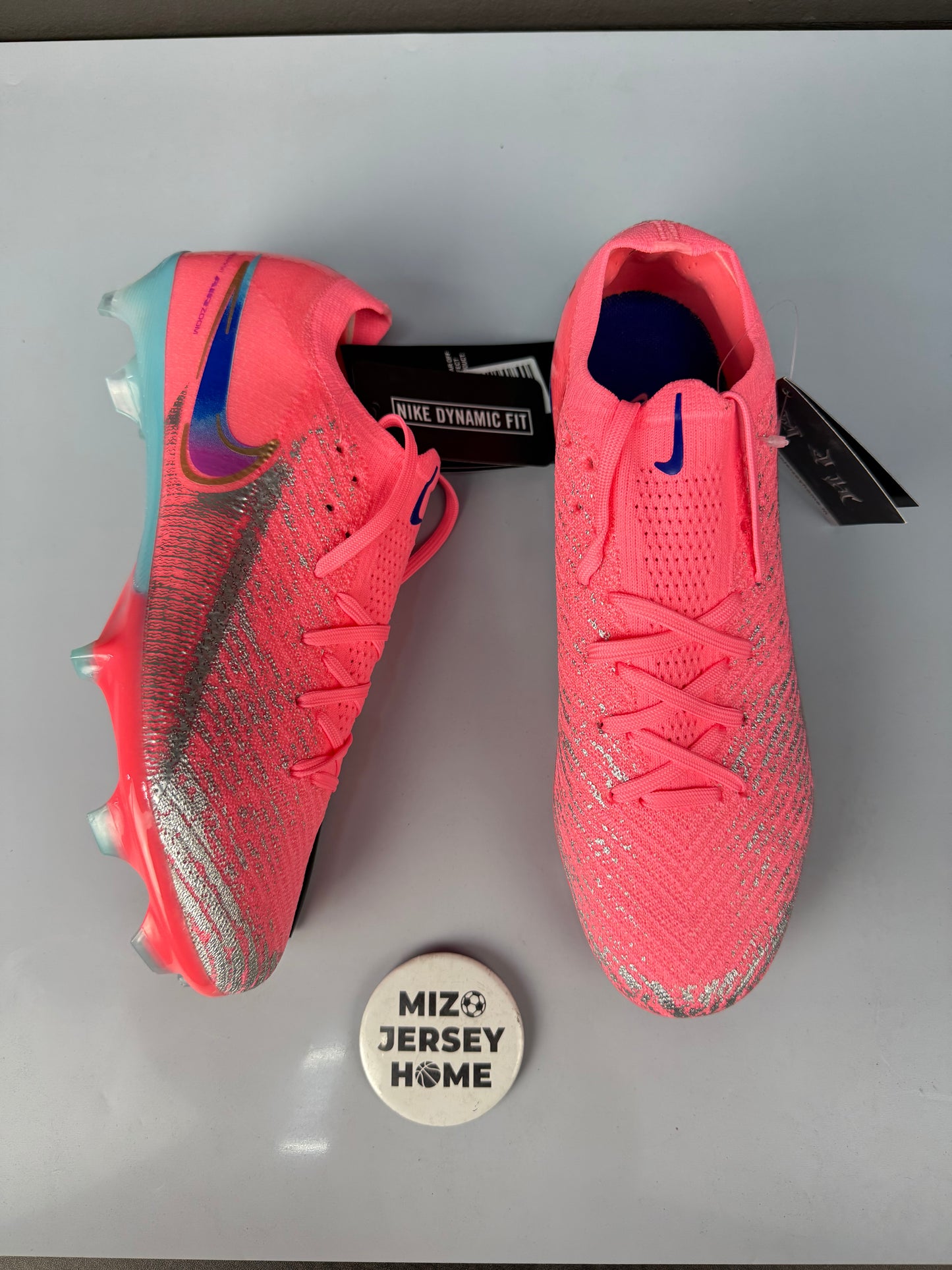 Nike Mercurial Air Zoom Pink FG Football Shoes