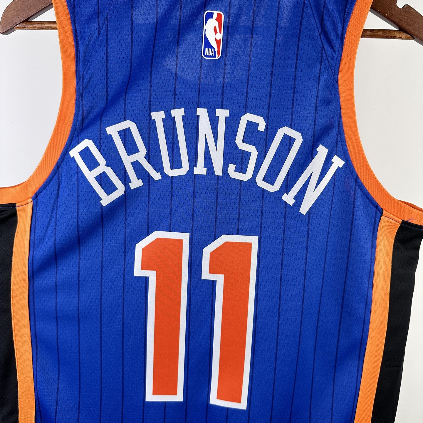 BRUNSON 11 New York Knicks Heat Pressed Edition NBA Jersey