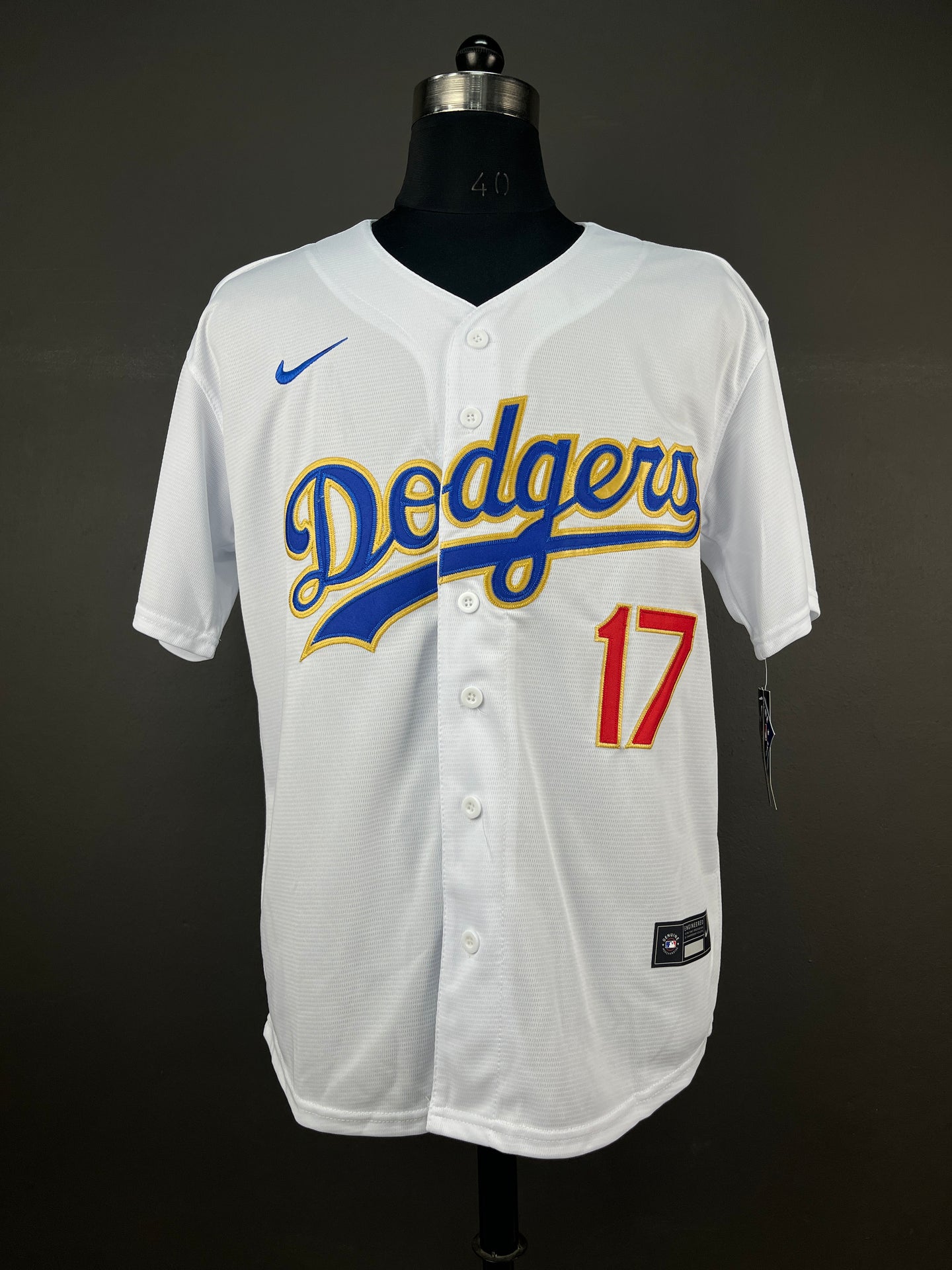 OHTANI 17 White Los Angeles Dodgers MLB Jersey