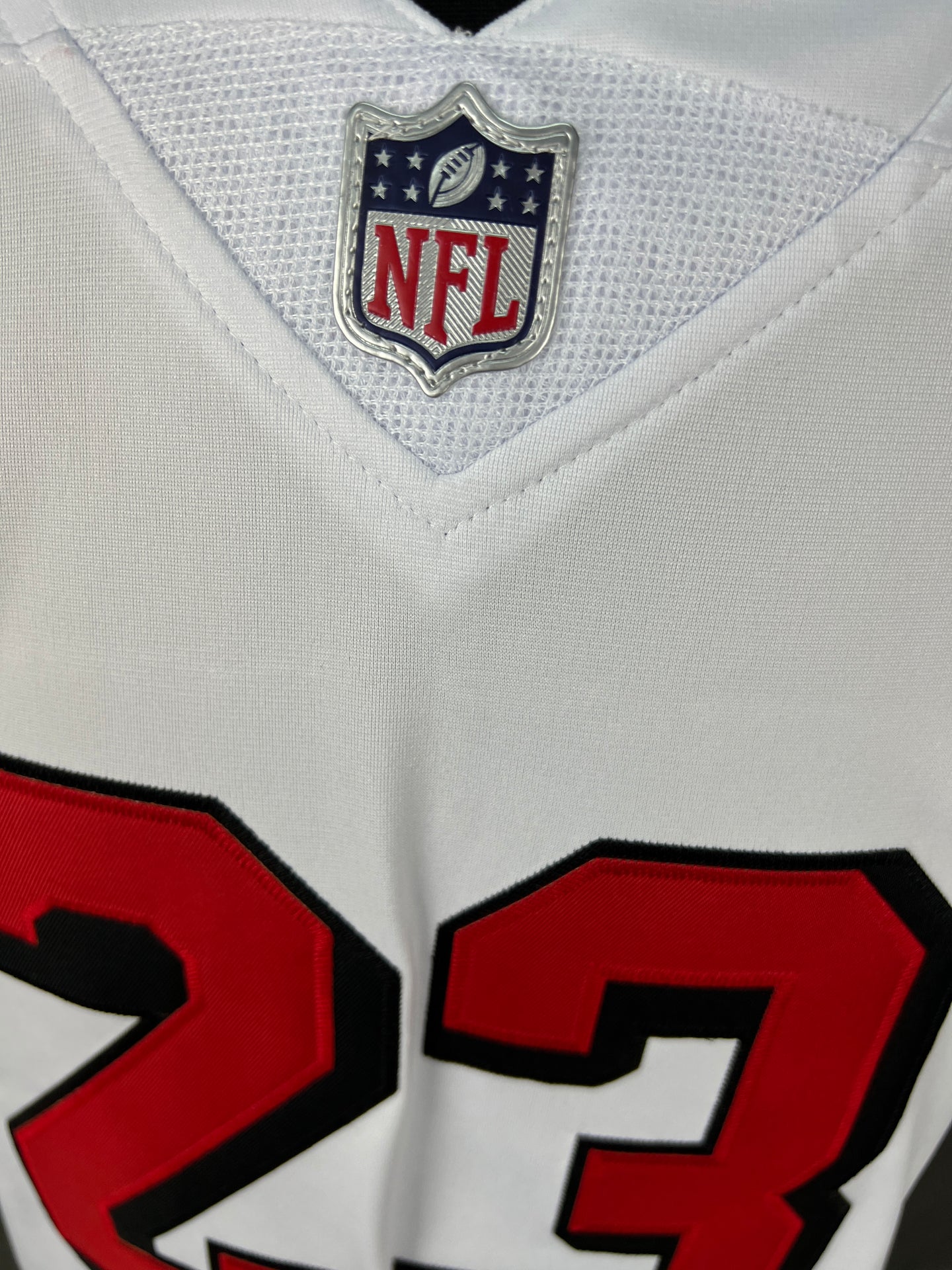 MCCAFFREY 23 White 49ers NFL Jersey