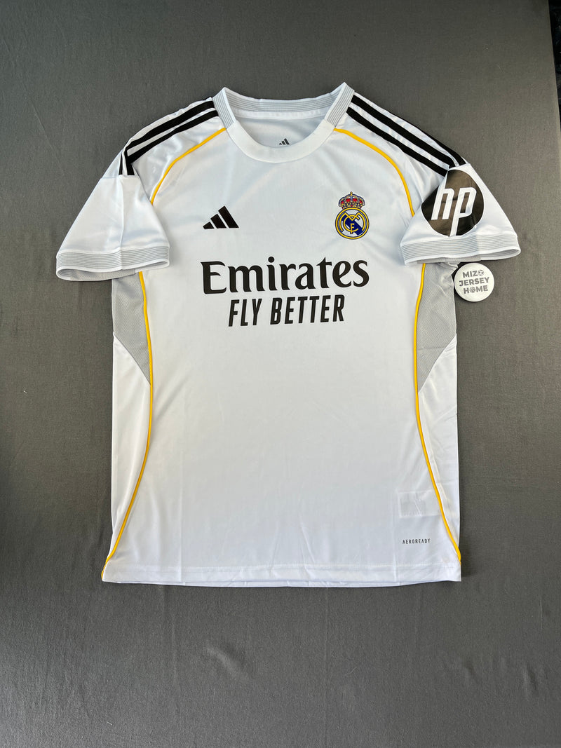 REAL MADRID HOME JERSEY 25-26 FAN VERSION